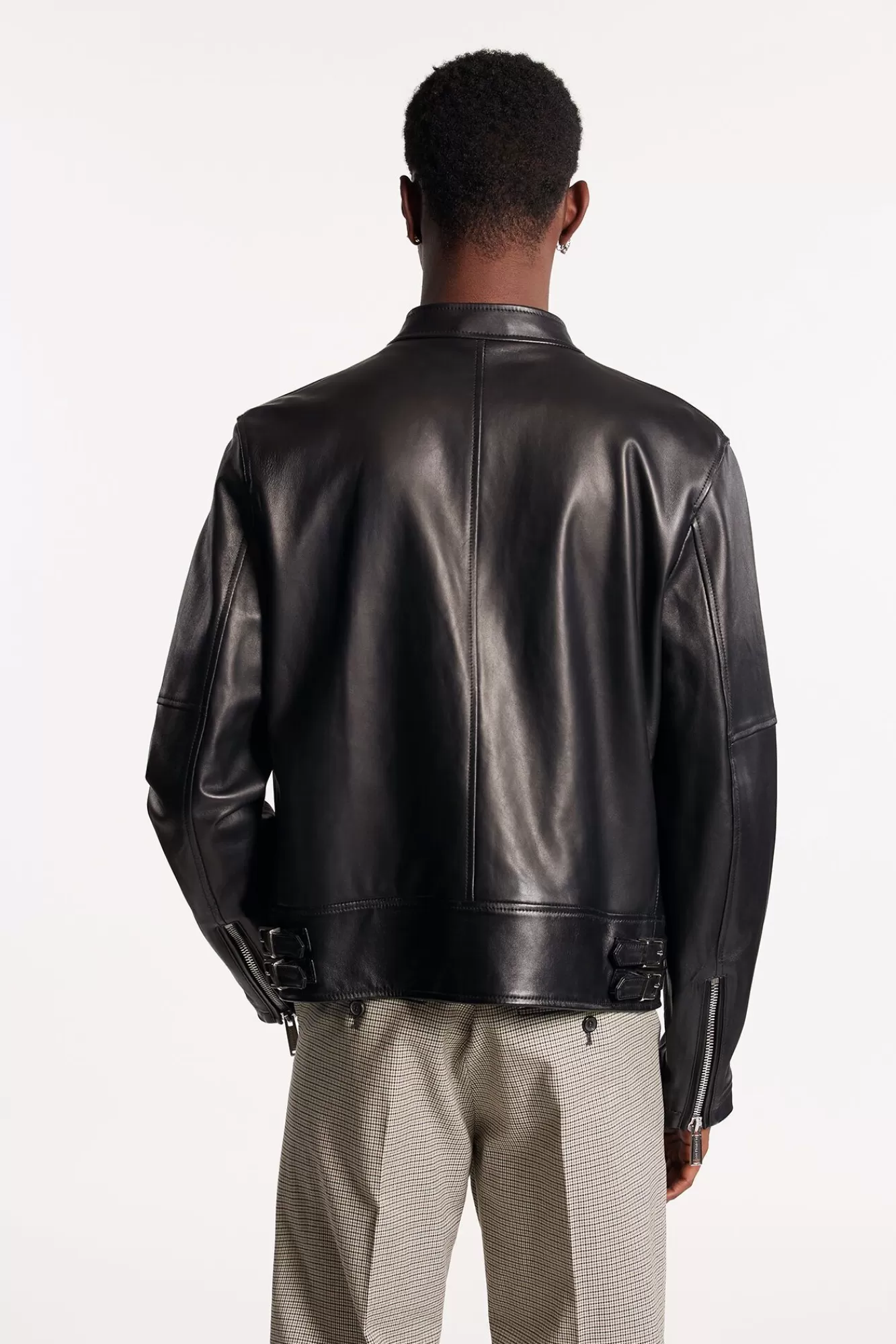 Leather Biker Bomber<Dsquared2 Cheap