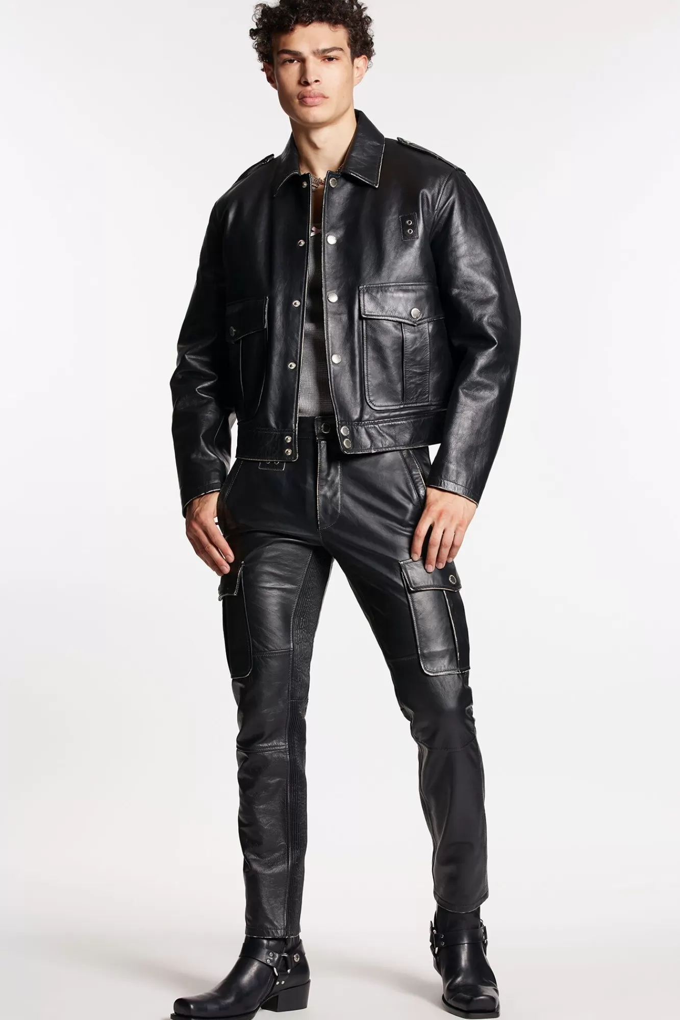 Leather Cargo Pant<Dsquared2 Sale