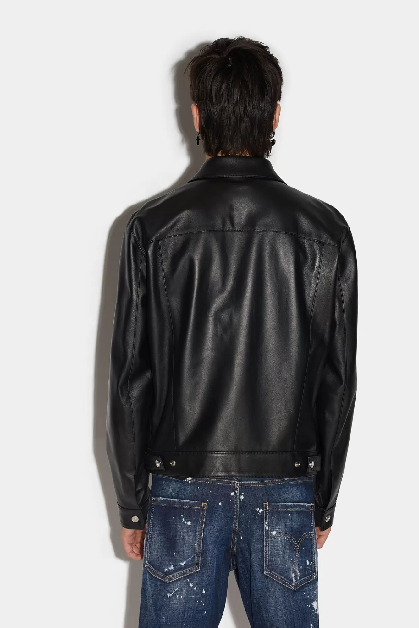 Leather Dan Jean Jacket<Dsquared2 Cheap