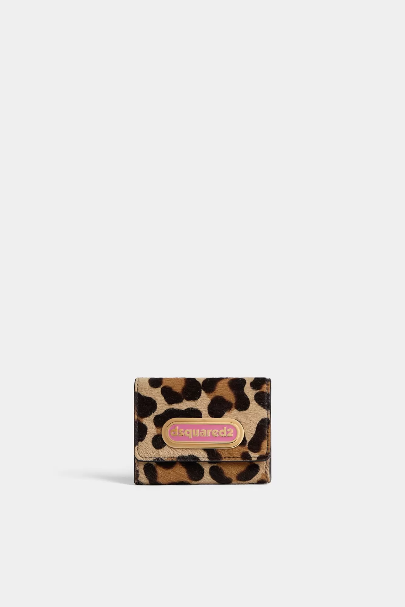 Leopard Print Card Holder<Dsquared2 Discount