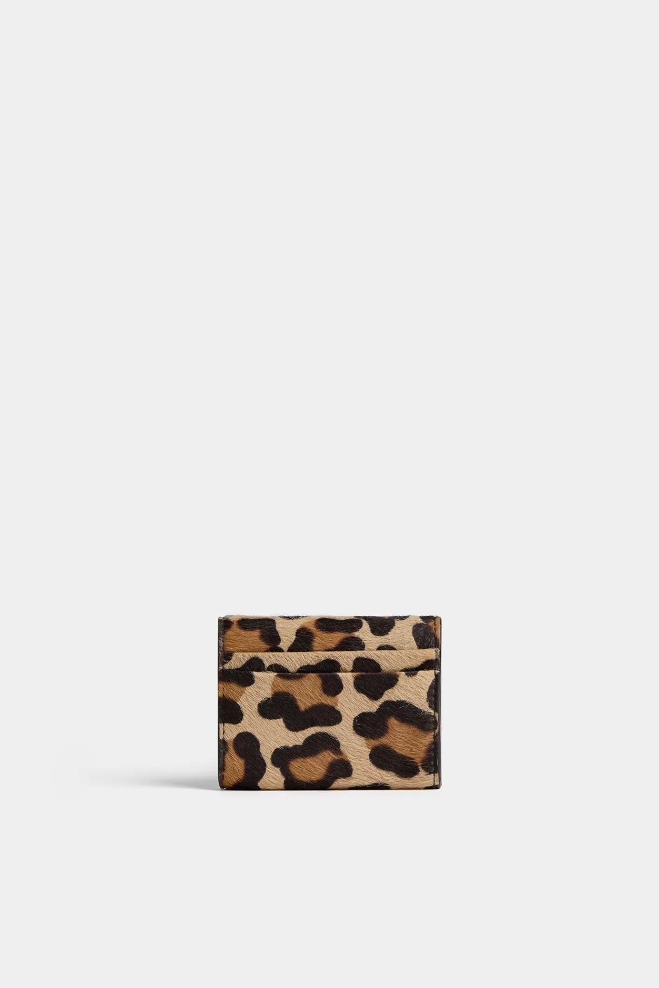 Leopard Print Card Holder<Dsquared2 Discount