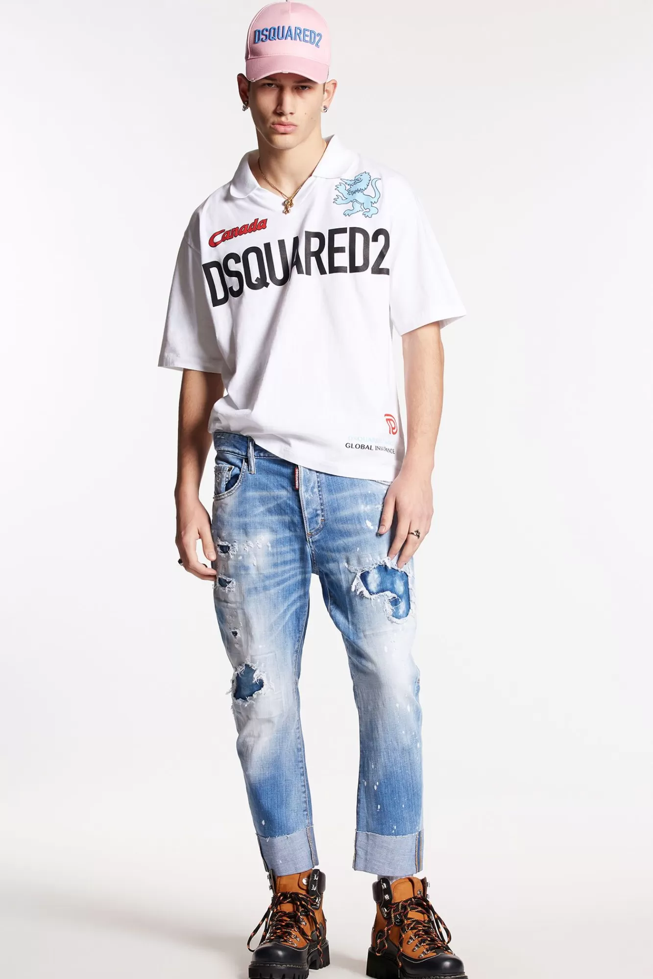 Light Dan'S Ripped Wash Sailor Jeans<Dsquared2 Cheap