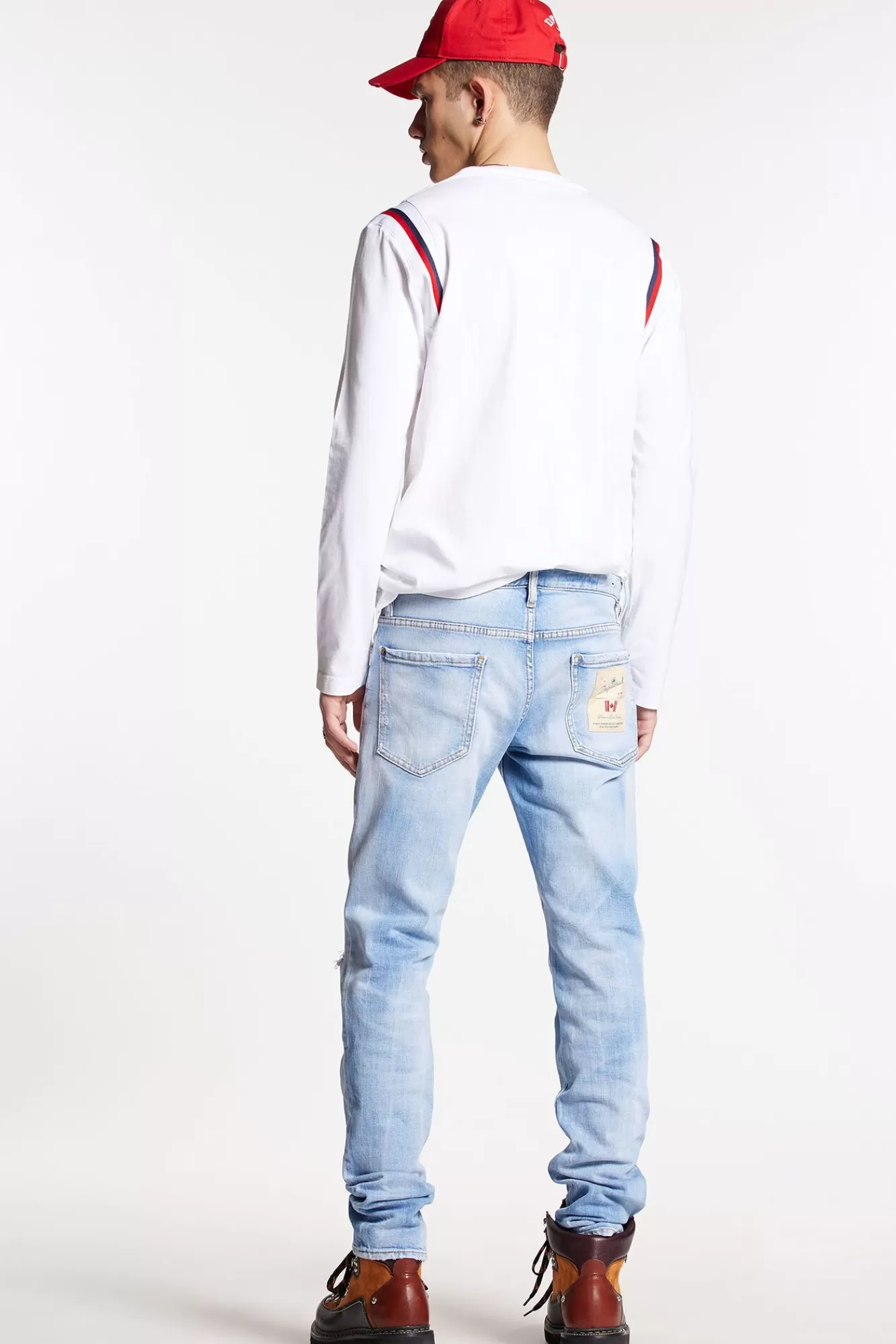 Light Super Fade Wash Slim Jeans<Dsquared2 Online