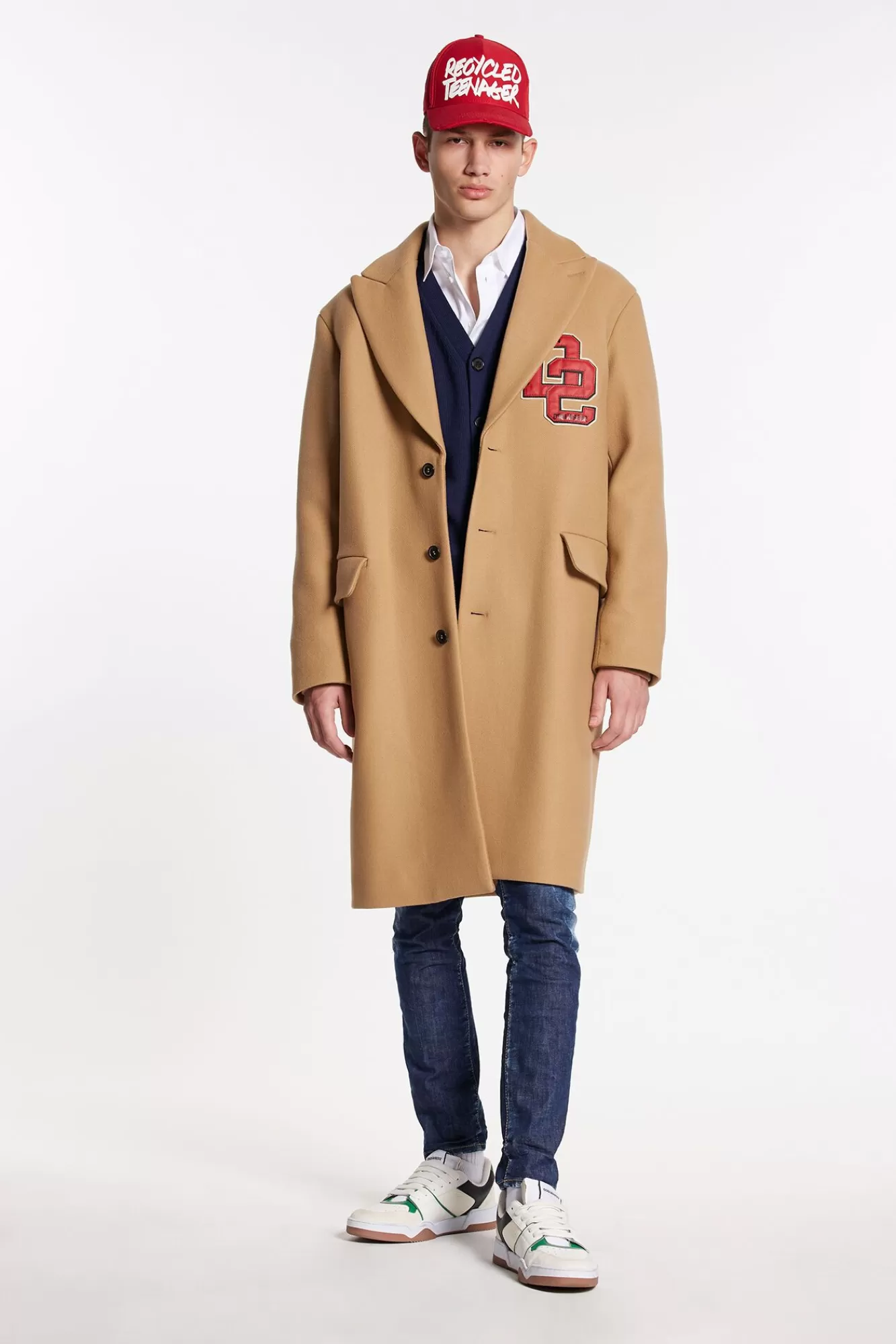 Long Varsity Coat<Dsquared2 Best Sale