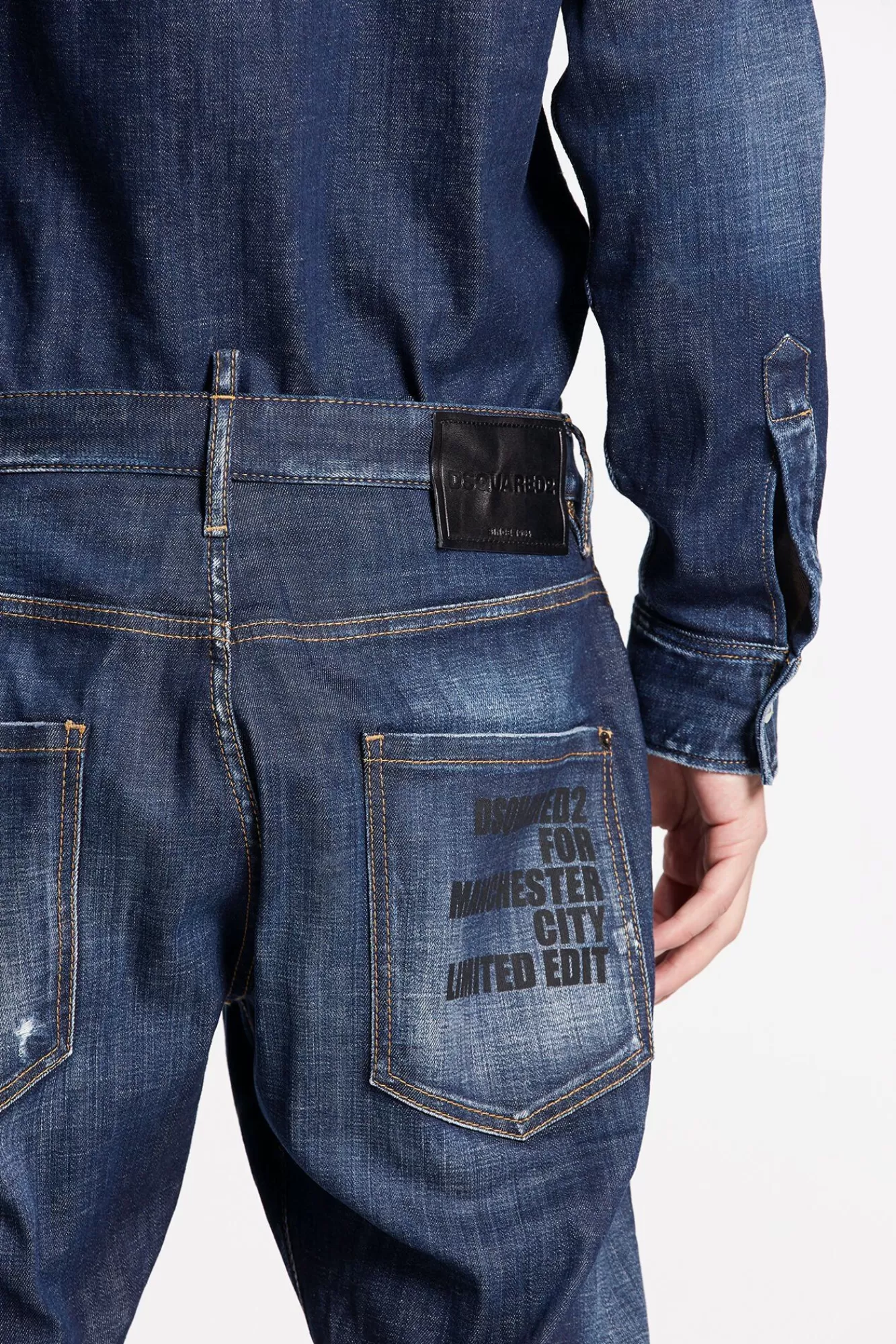 Manchester City Dark Sky Wash Classic Kenny Jeans<Dsquared2 Discount