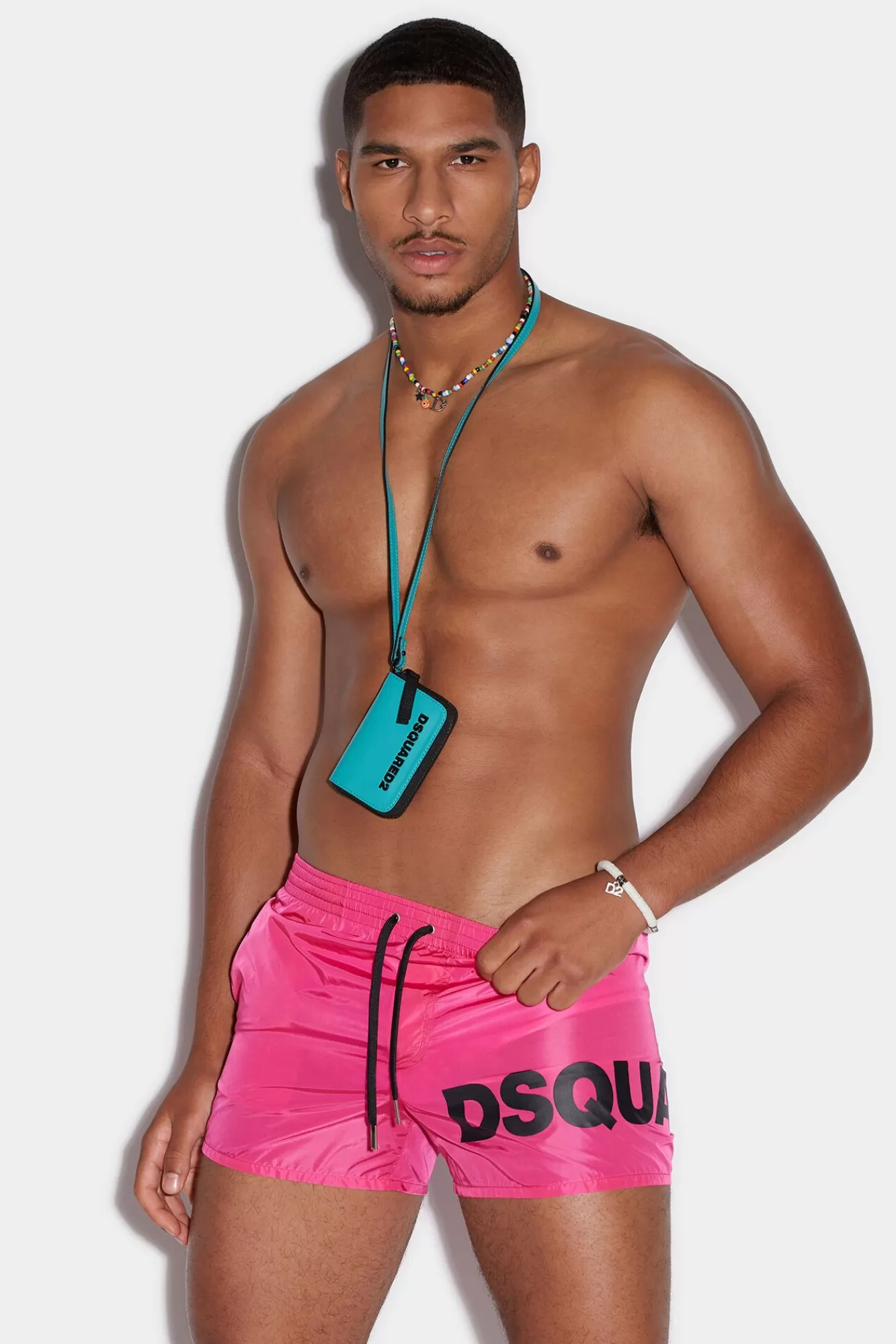 Maxi Logo Boxer Midi<Dsquared2 Cheap