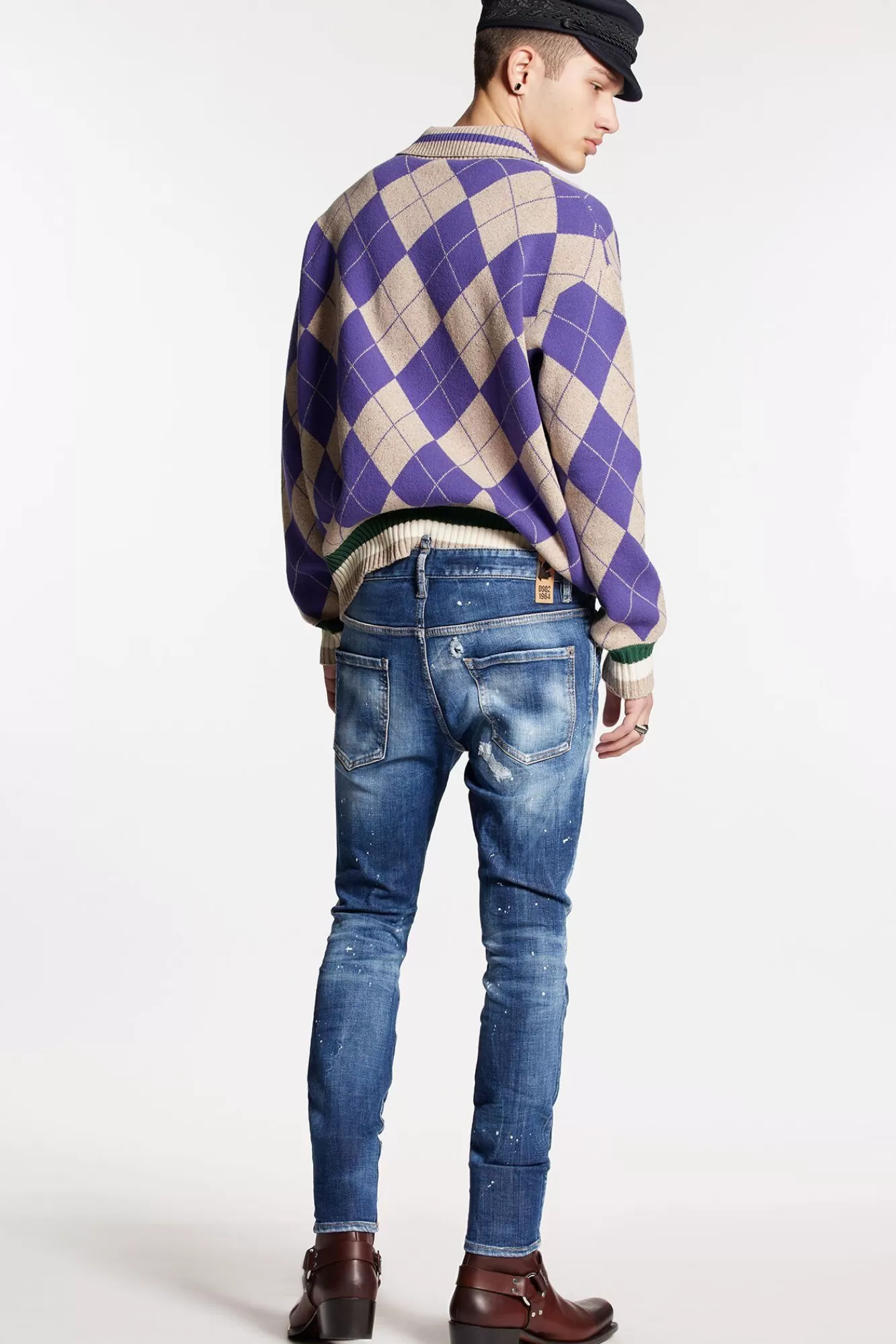 Medium Basic Ripped Wash Super Twinky Jeans<Dsquared2 Flash Sale