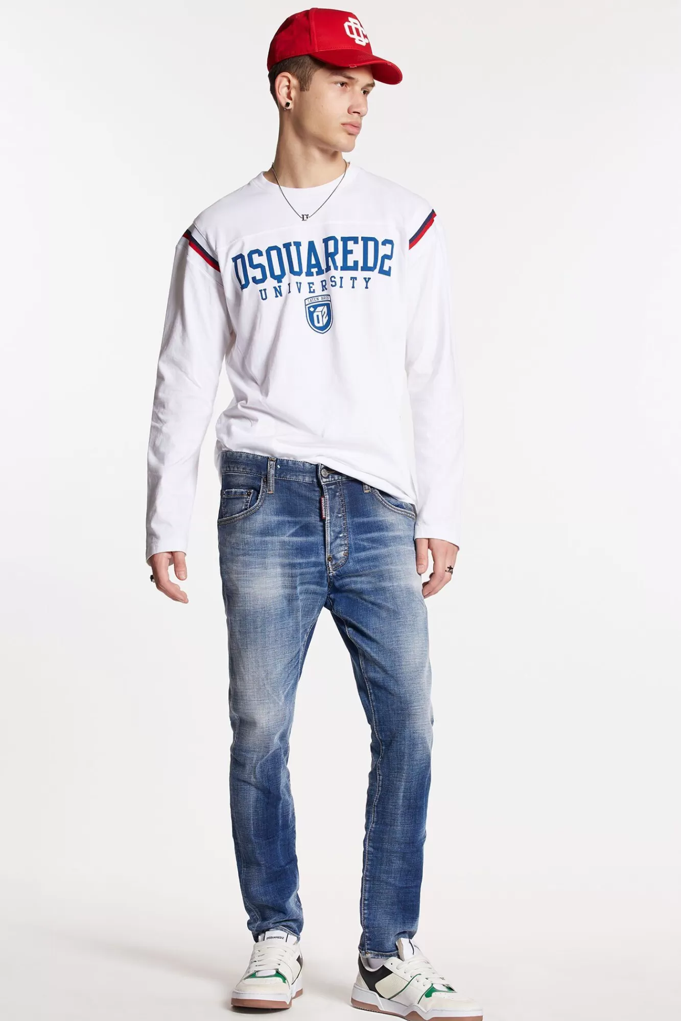 Medium Clean Wash Skater Jeans<Dsquared2 Flash Sale