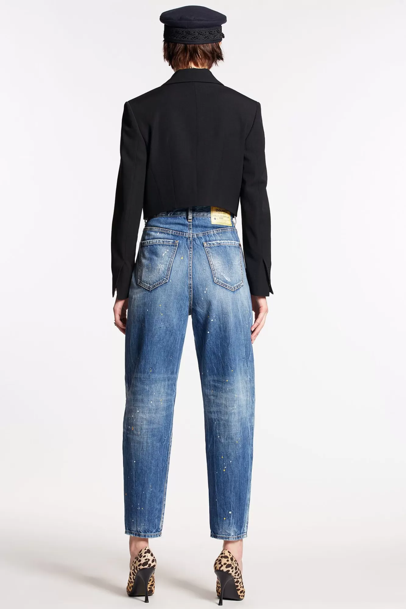 Medium Patch Wash Sasoon Jeans<Dsquared2 Discount