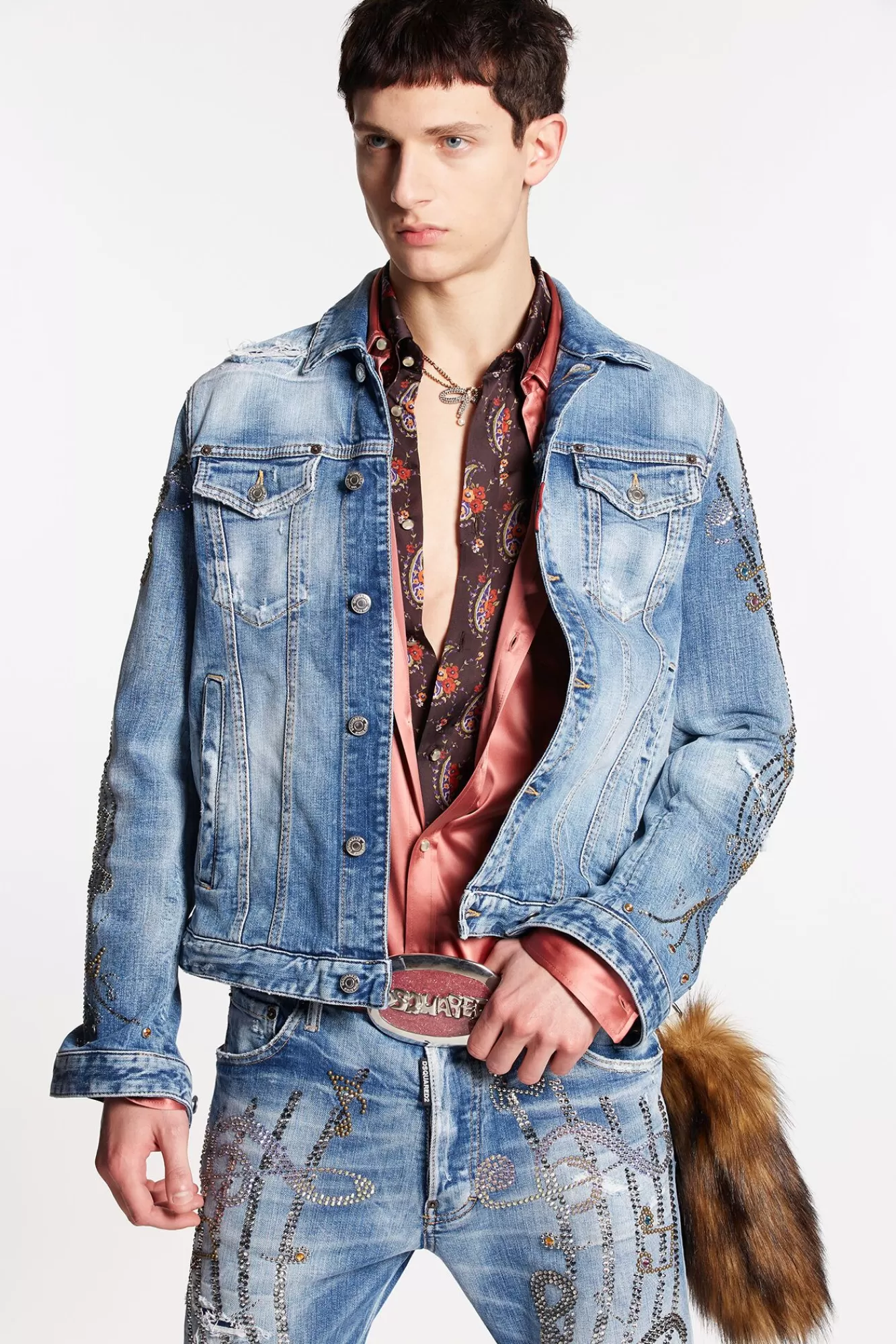 Medium Western Wash Dan Jean Jacket<Dsquared2 Sale