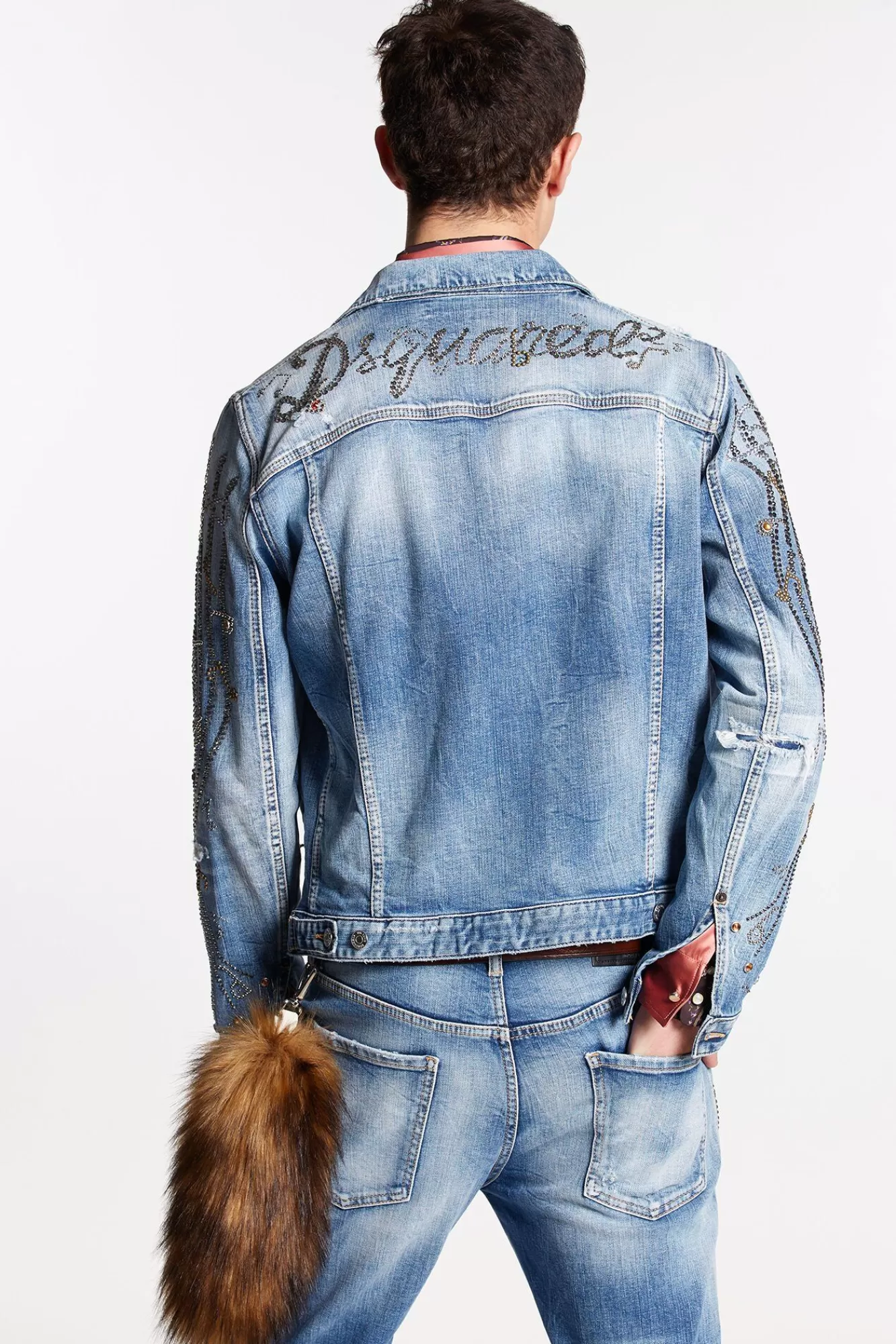 Medium Western Wash Dan Jean Jacket<Dsquared2 Sale