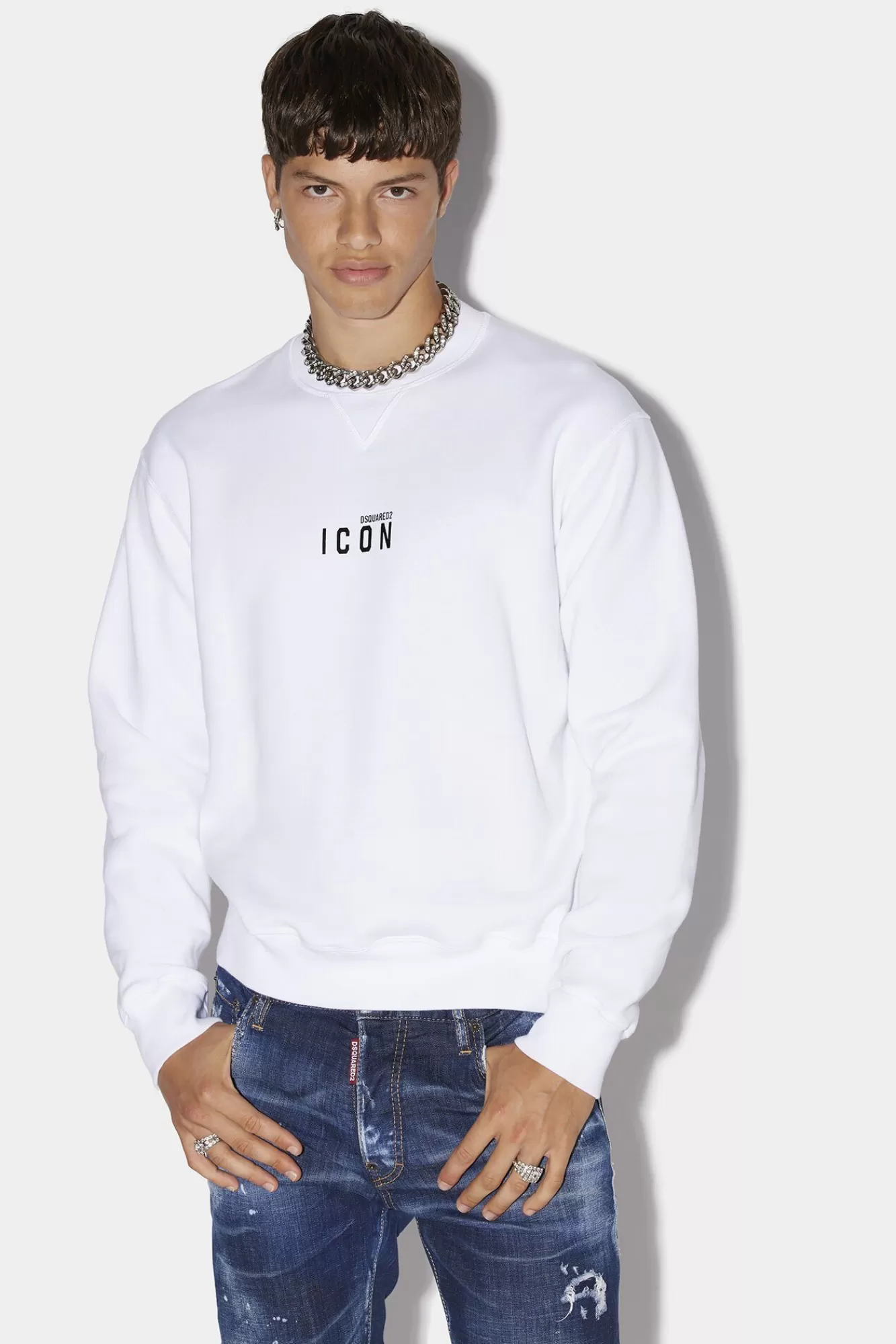 Mini Icon Sweatshirt<Dsquared2 Fashion