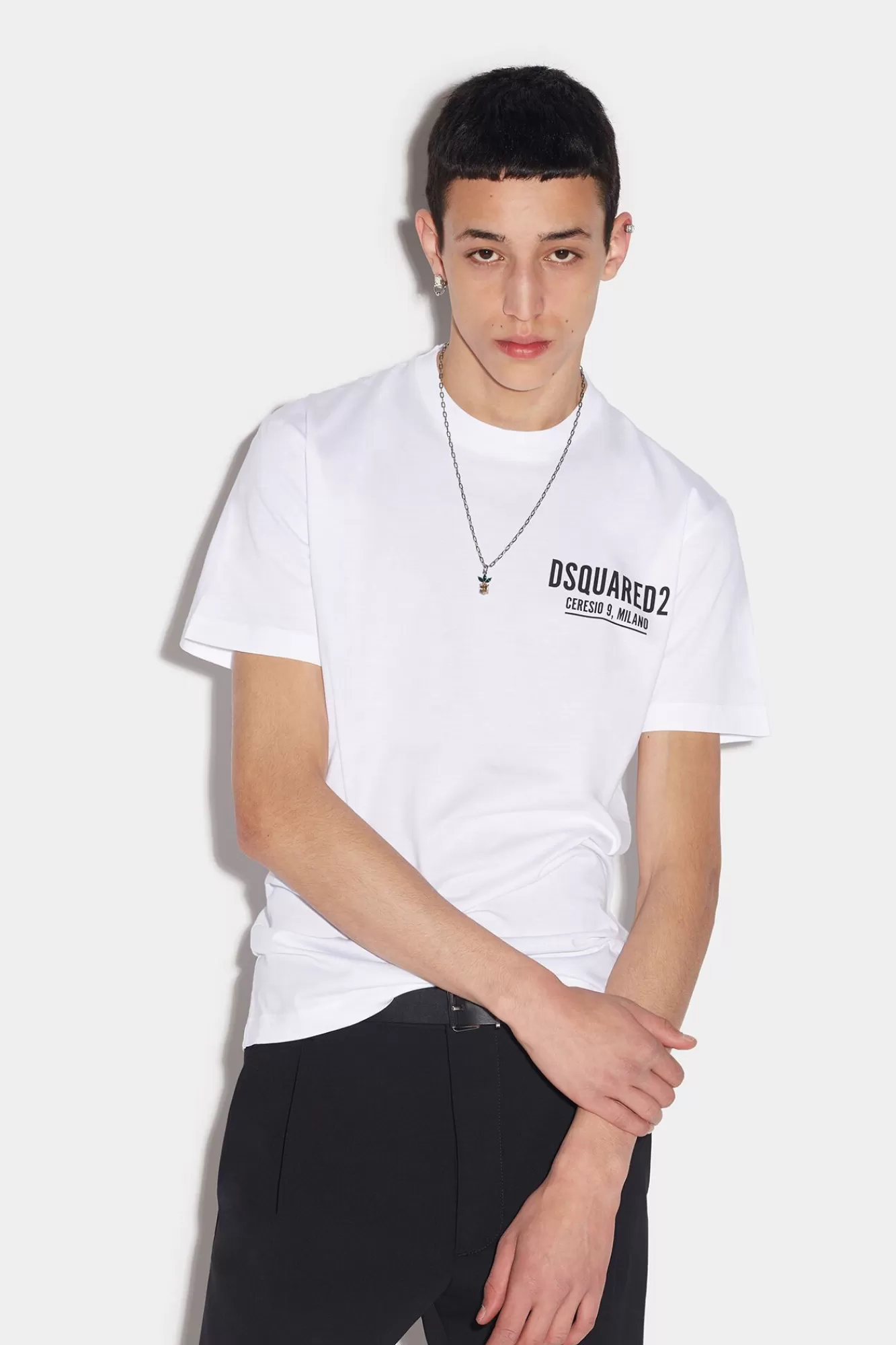 Mini Logo Ceresio 9 T-Shirt<Dsquared2 Clearance