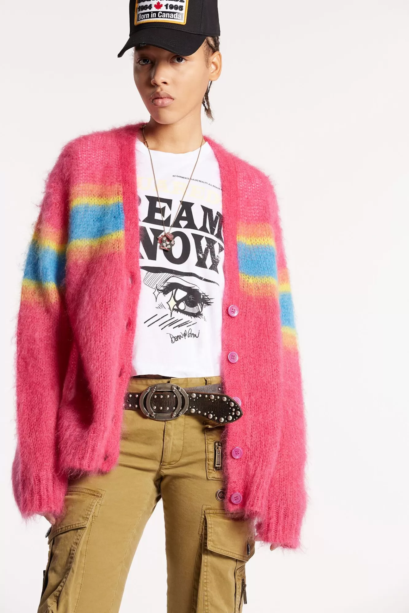 Mohair Cardigan Knit<Dsquared2 Discount