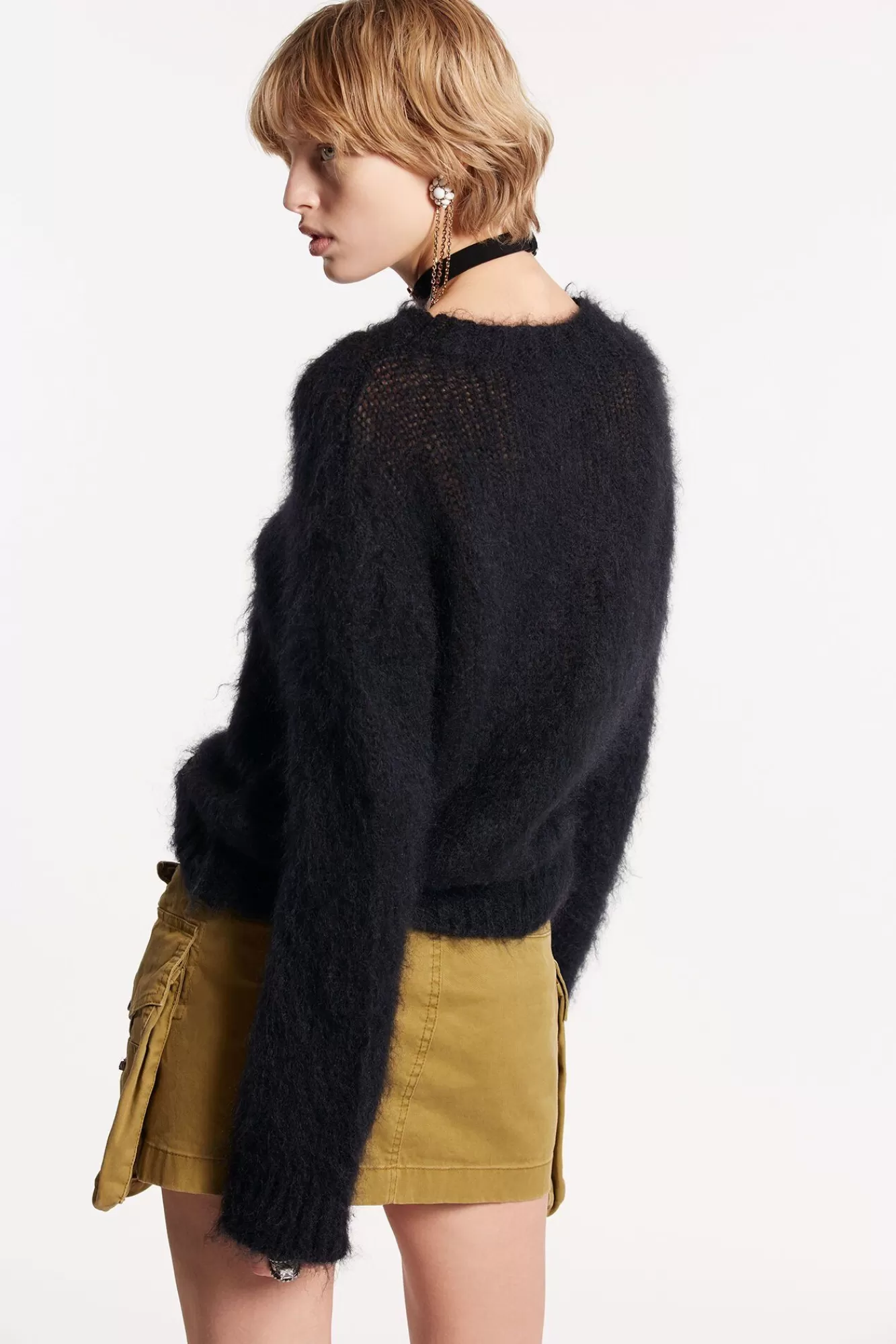 Mohair Crewneck Knit<Dsquared2 Discount