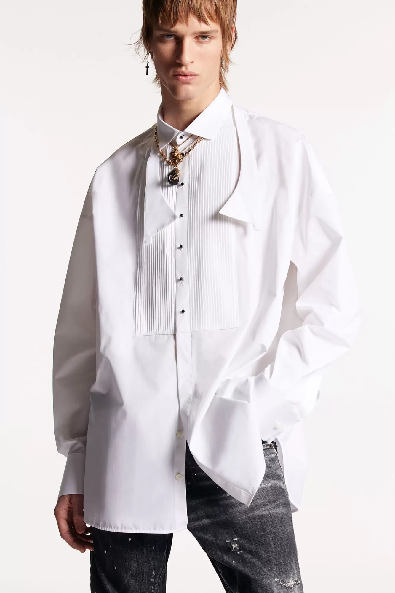 Oversize Tux Shirt<Dsquared2 Shop