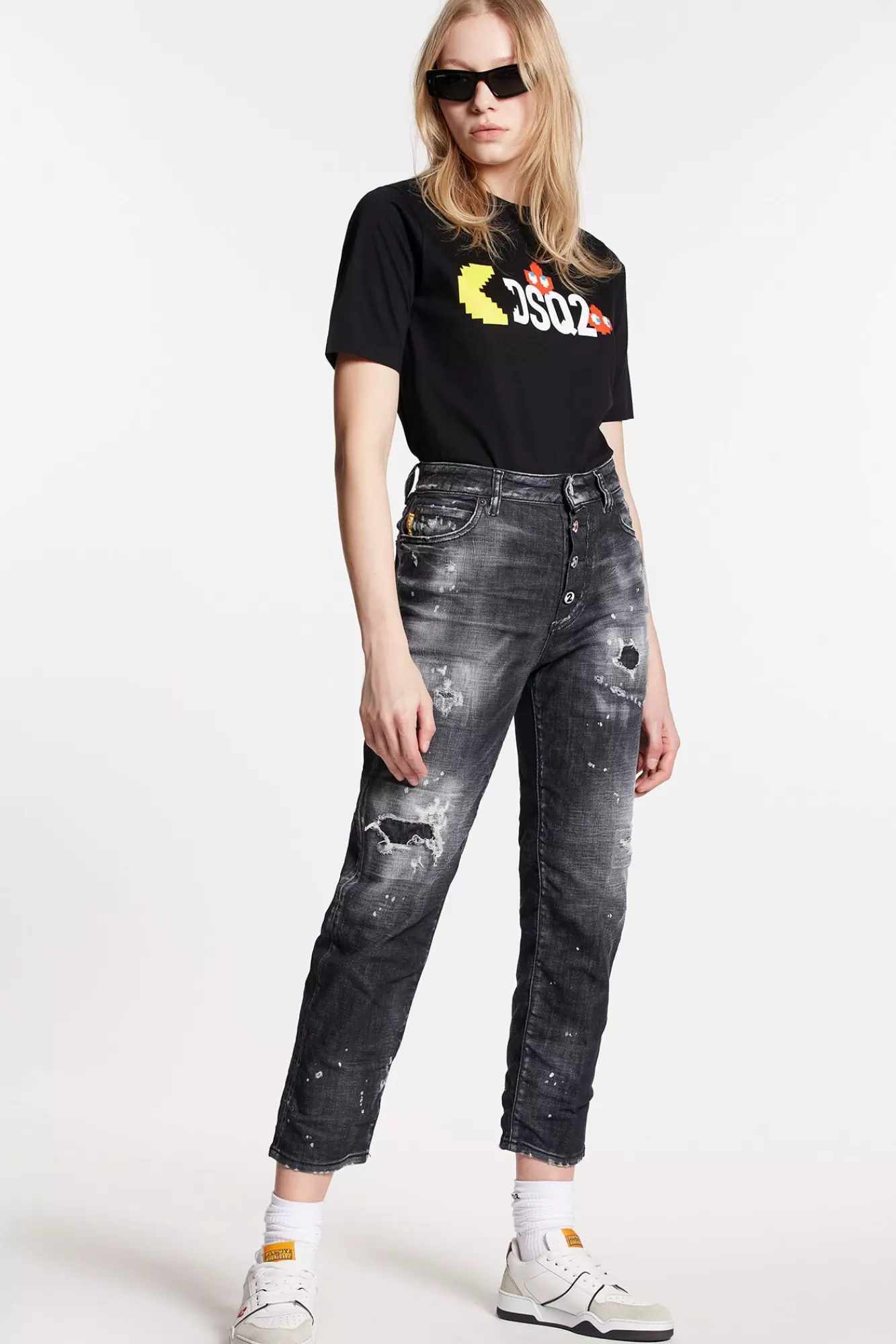 Pac-Man Boston Jeans<Dsquared2 Clearance