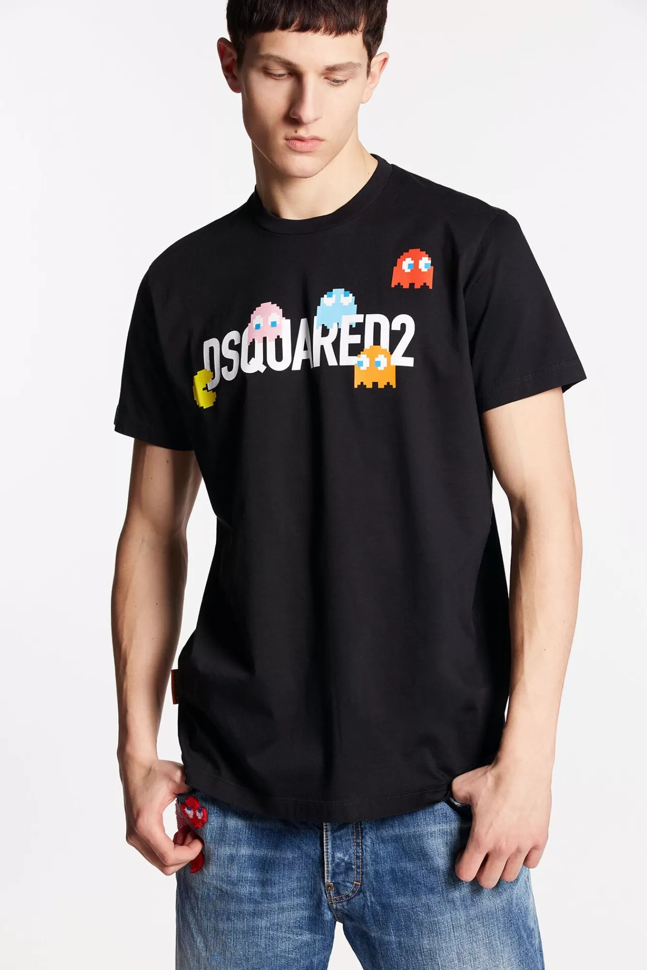 Pac-Man Cigarette T-Shirt<Dsquared2 Flash Sale