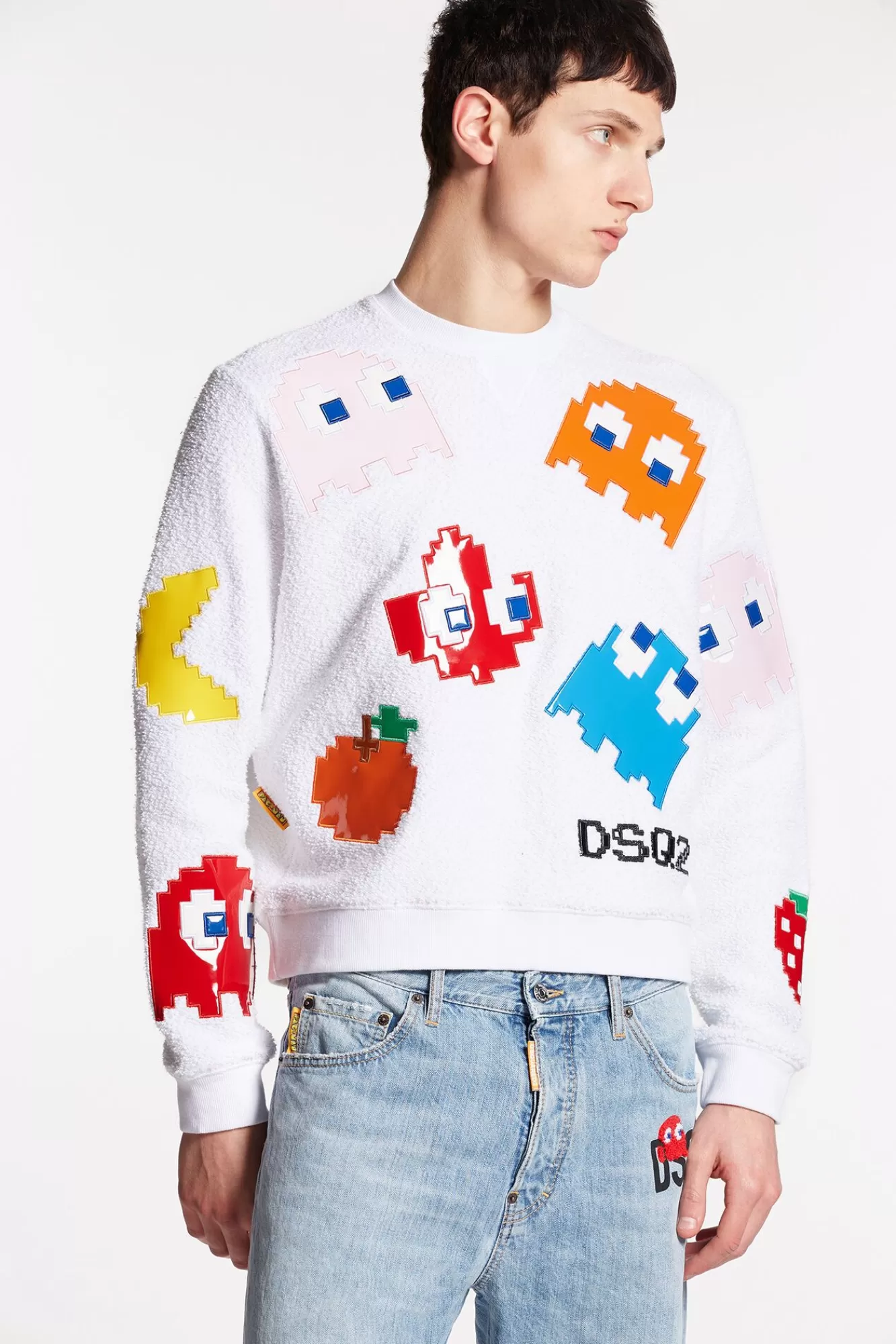 Pac-Man Dyed Cool Sweatshirt<Dsquared2 Best Sale