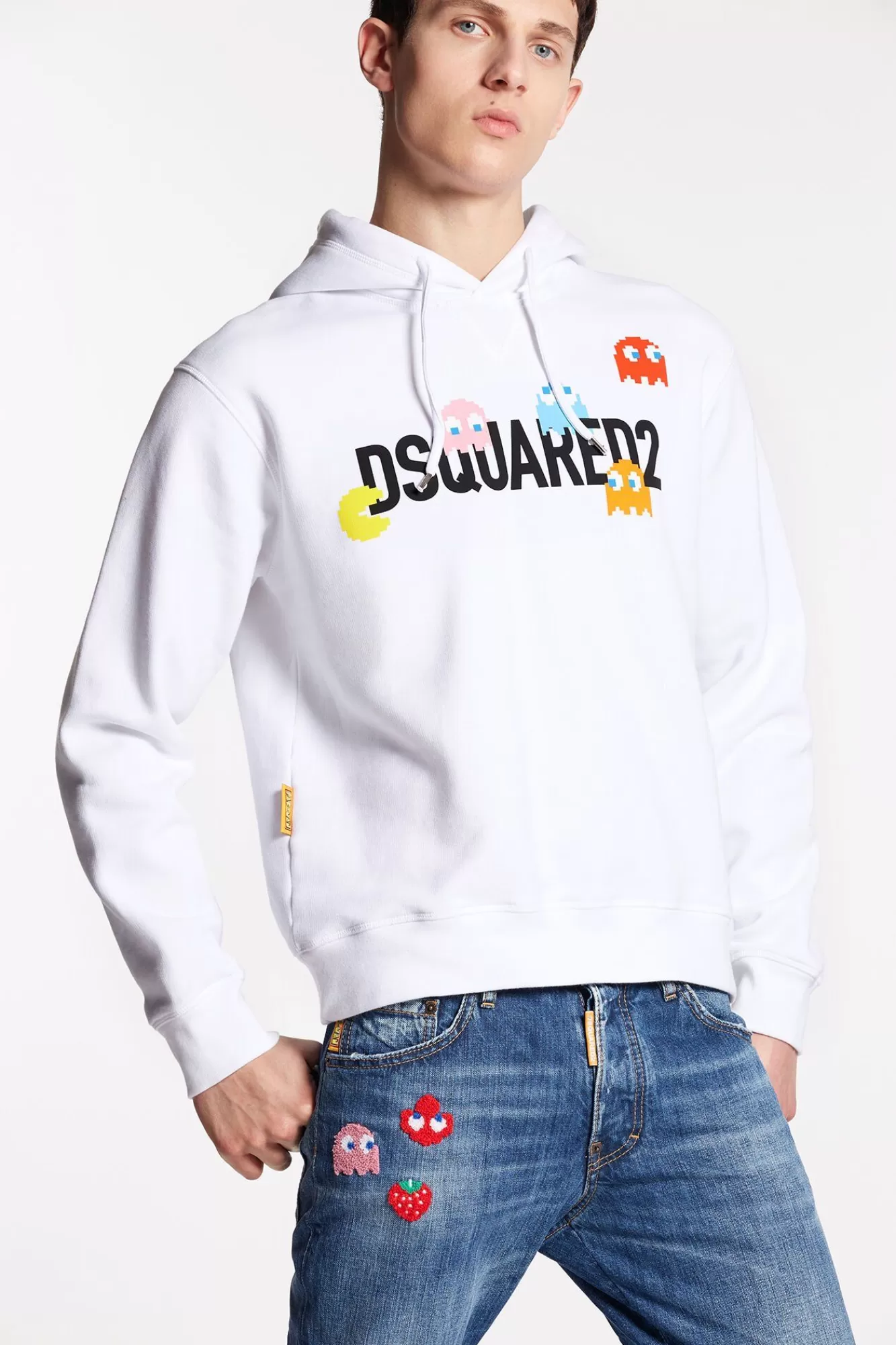 Pac-Man Hoodie Cool Hoodie<Dsquared2 Store