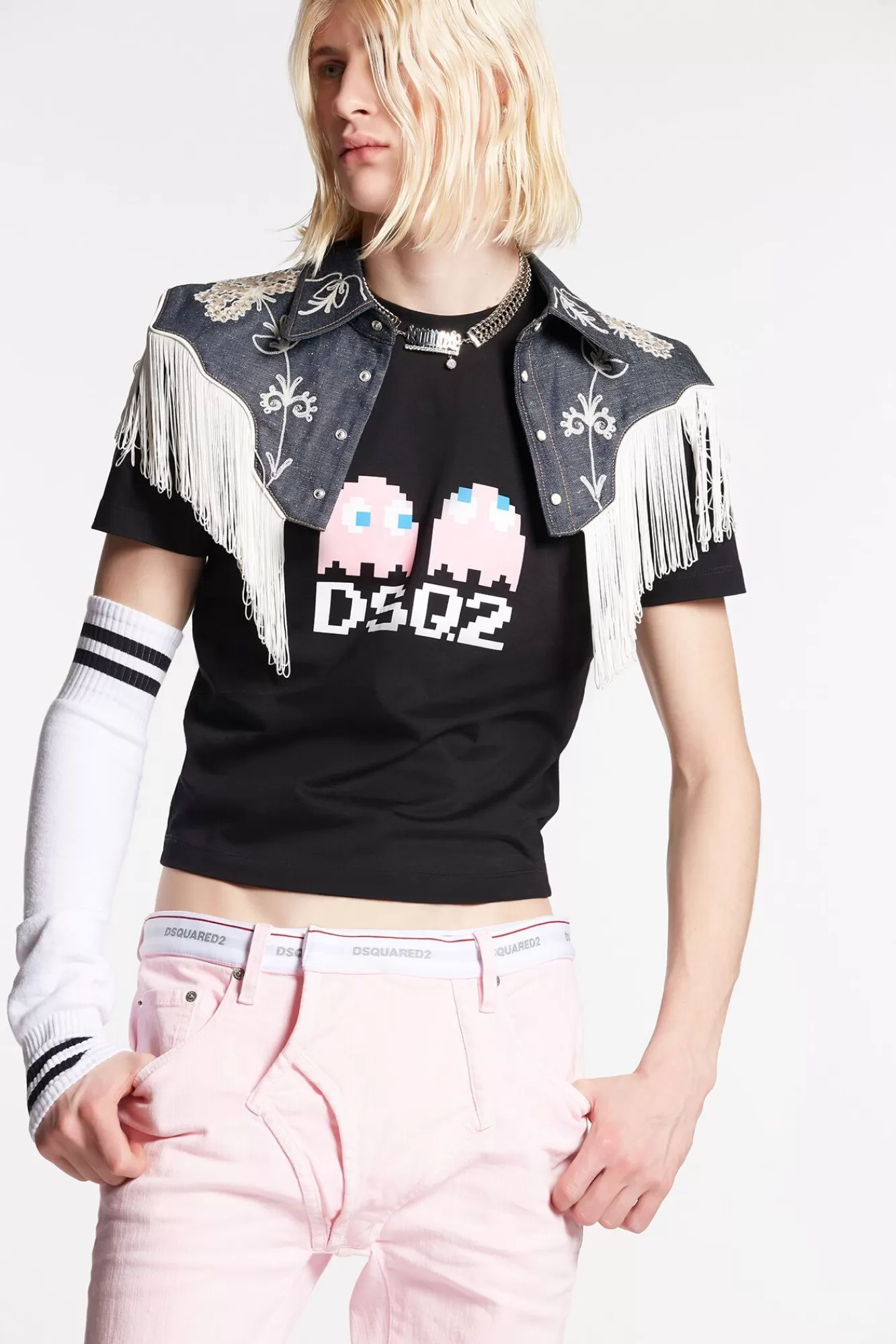 Pac-Man Mini T-Shirt<Dsquared2 Cheap