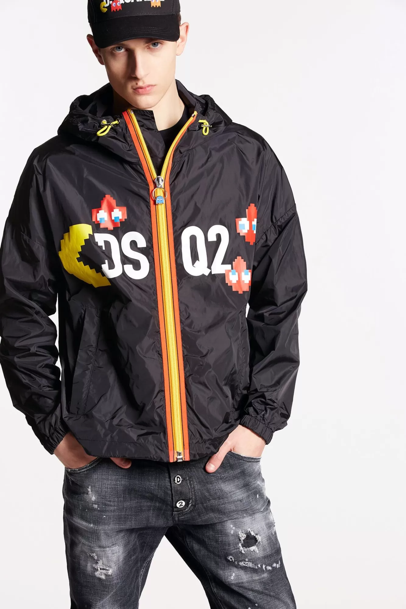 Pac-Man Sport Windbreaker<Dsquared2 Store