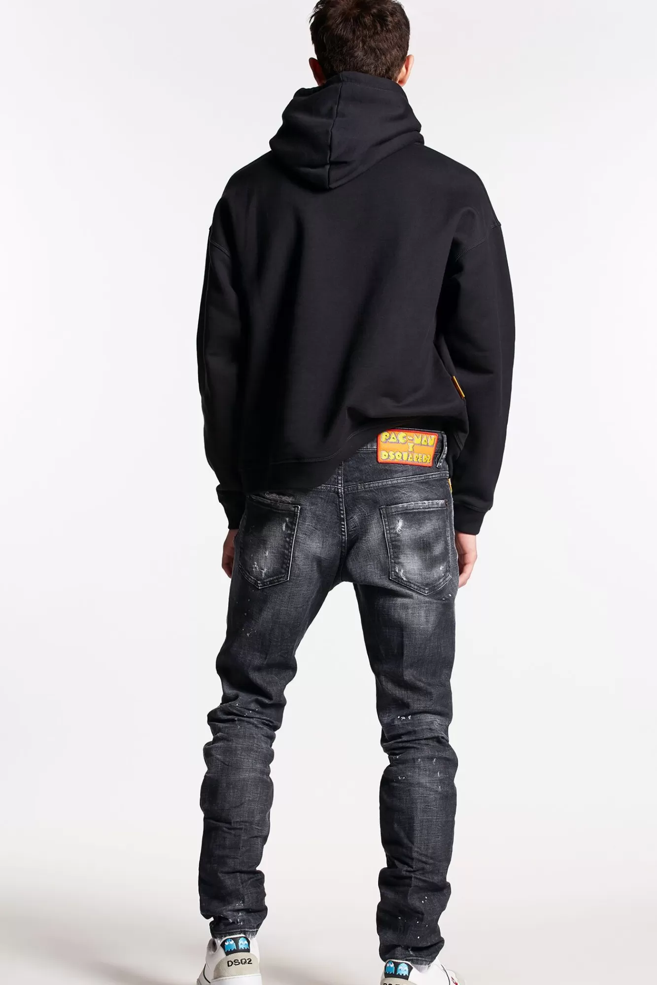 Pac-Man Wash Cool Guy Jeans<Dsquared2 Cheap