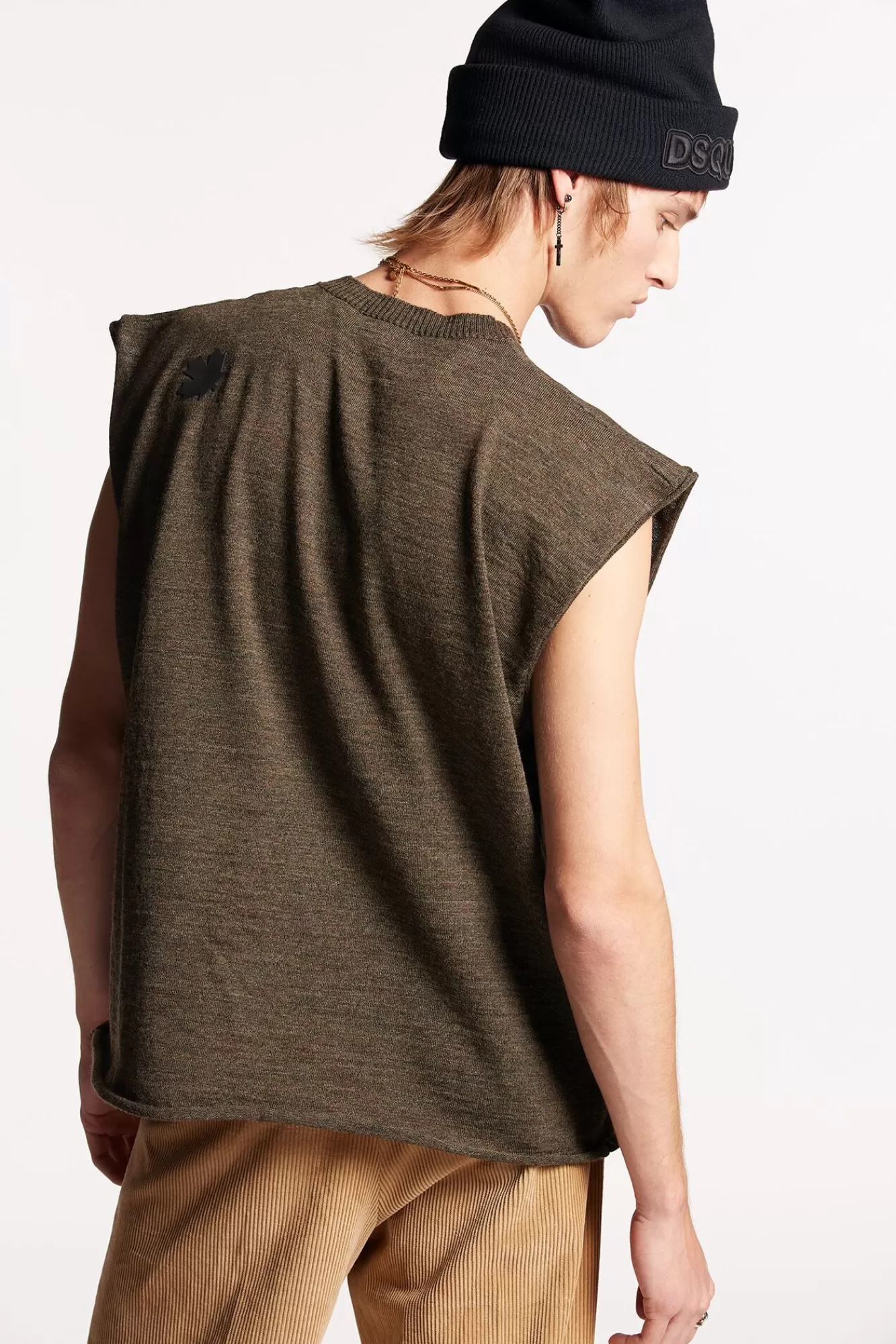 Patch Pocket Vest Knit<Dsquared2 Best Sale