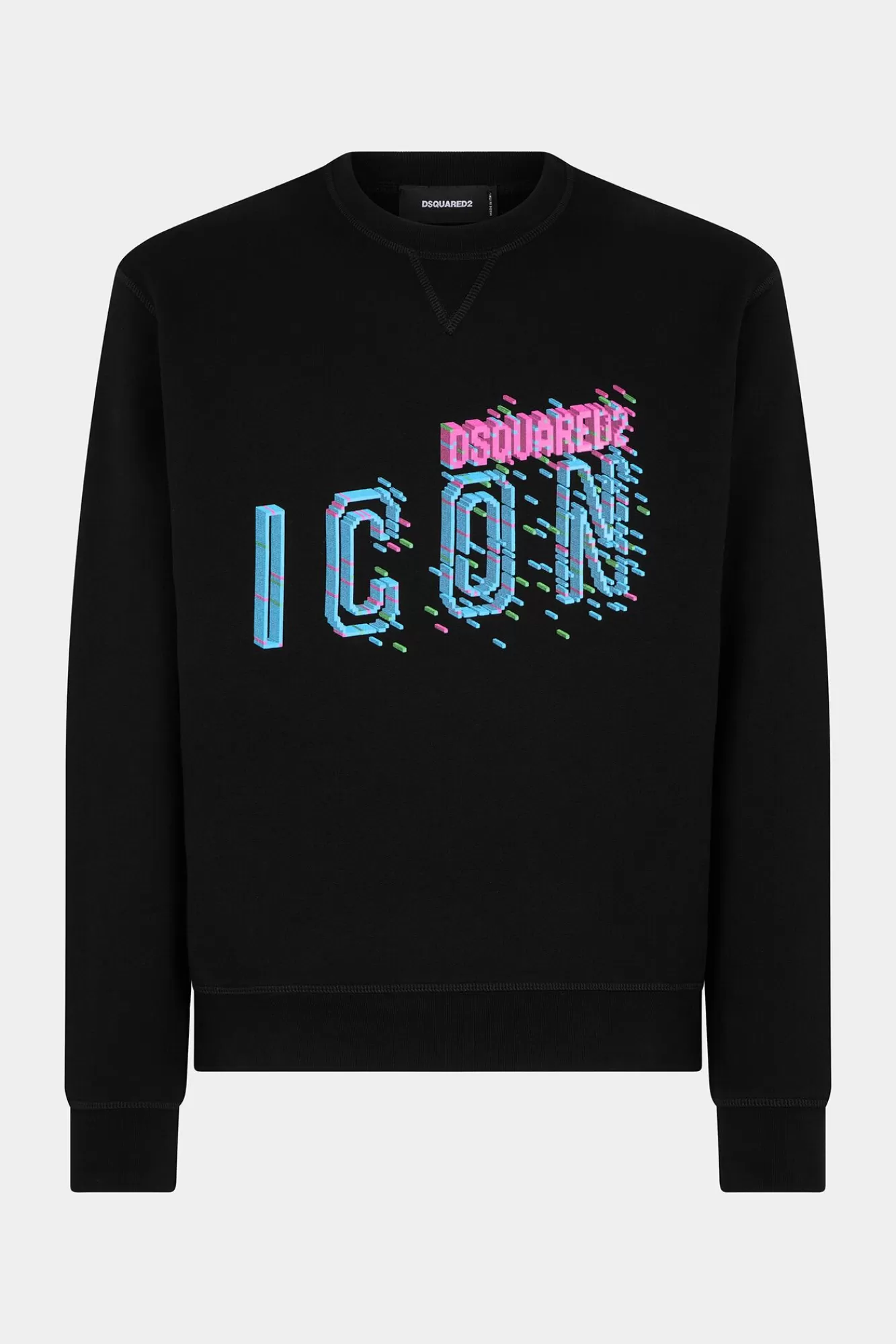 Pixeled Icon Cool Sweatshirt<Dsquared2 Outlet