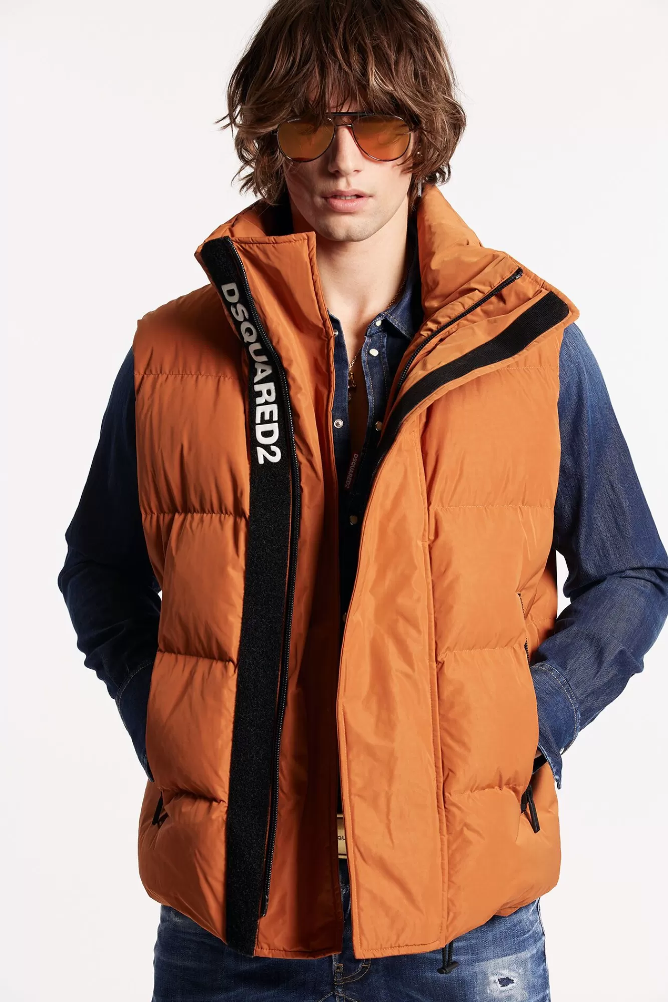 Puffer Vest<Dsquared2 Flash Sale