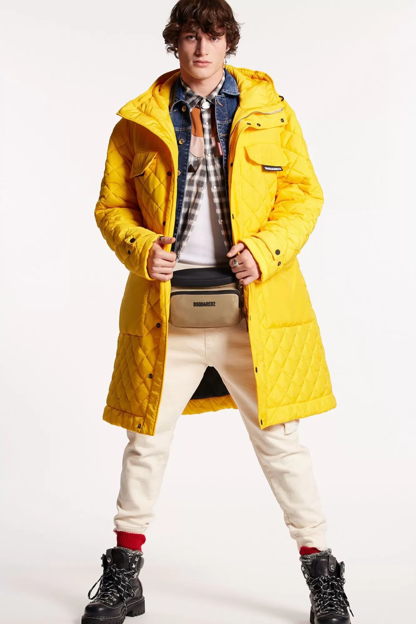 Quilted Parka<Dsquared2 Shop