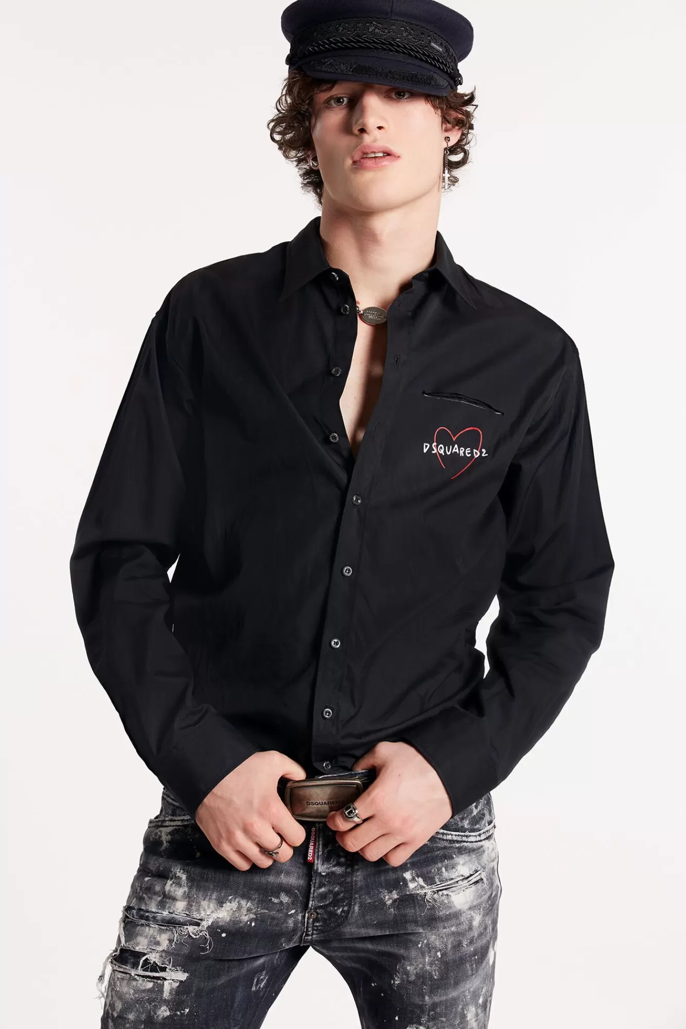 Relaxed Dan Shirt<Dsquared2 Best Sale