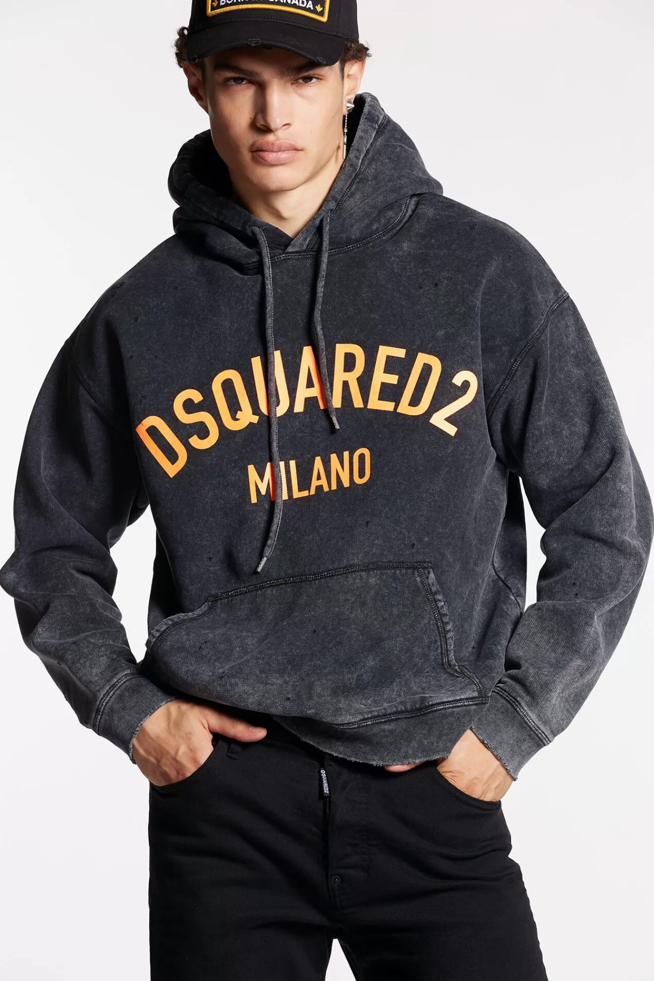 Rock Wash Hercalina Hoodie<Dsquared2 Outlet