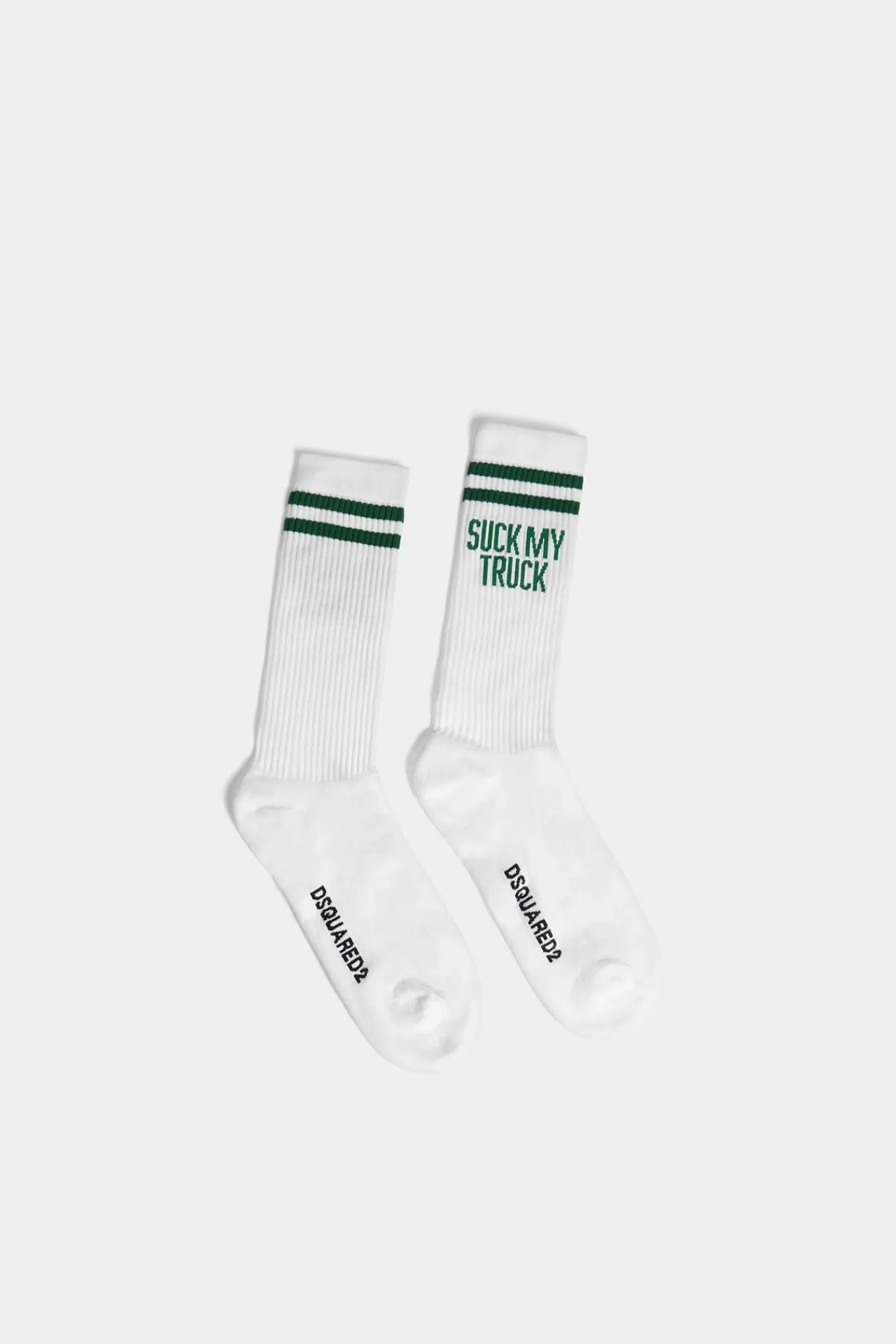 Slogan Mid-Crew Socks<Dsquared2 Store