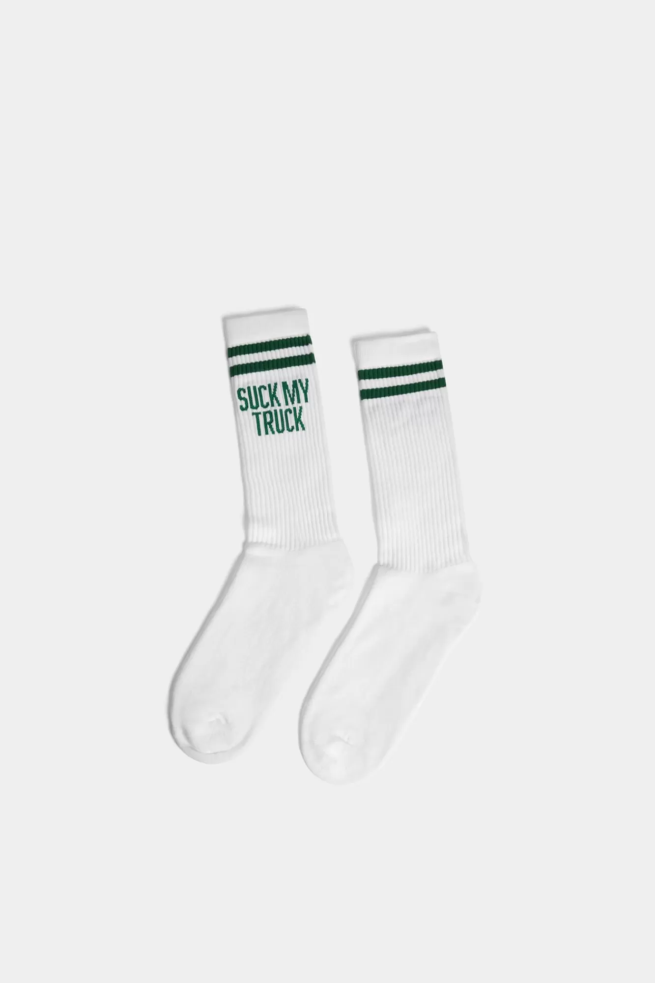 Slogan Mid-Crew Socks<Dsquared2 Store