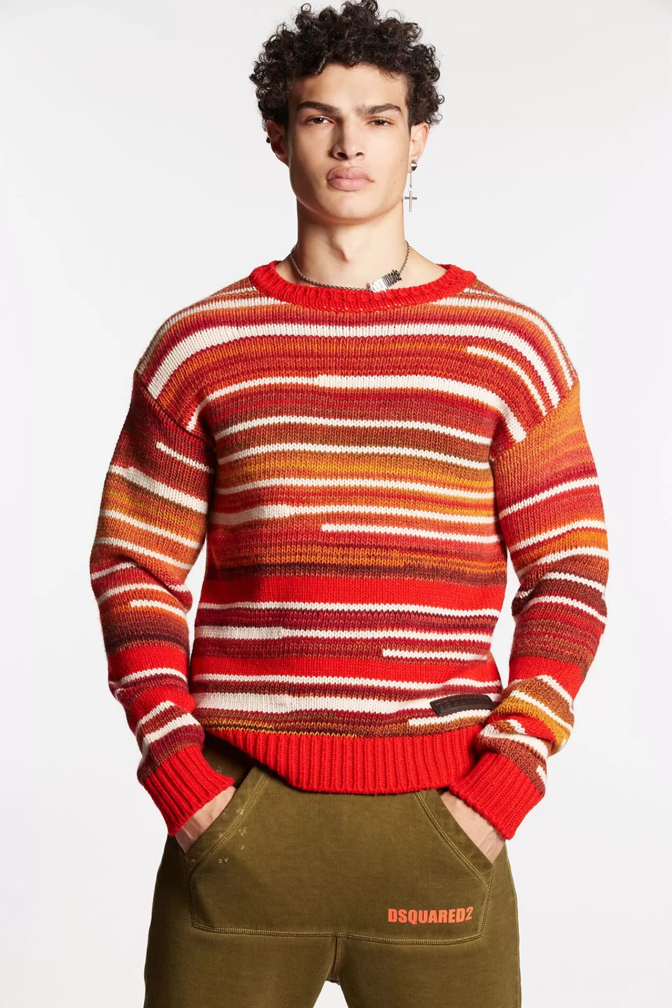 Striped Knit<Dsquared2 Outlet