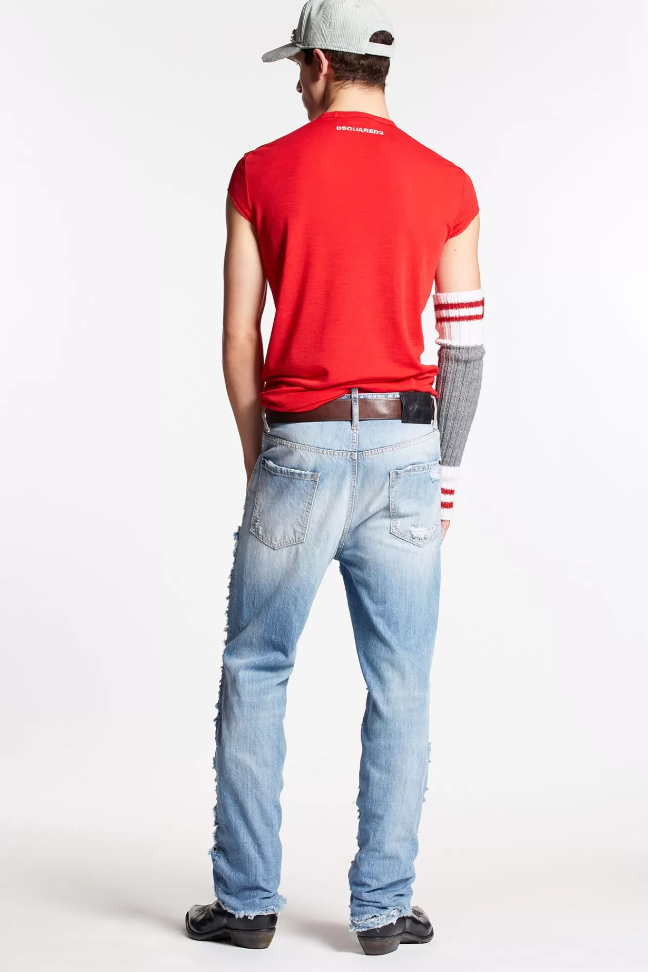 Super Destroyed Wash Embellished 642 Jeans<Dsquared2 Best