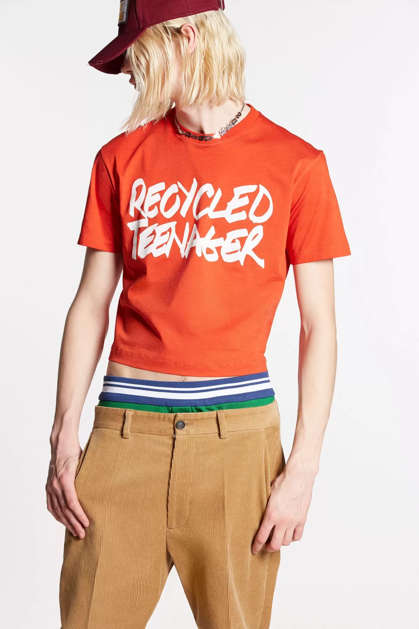 Super Negative Dyed Cool T-Shirt<Dsquared2 Store