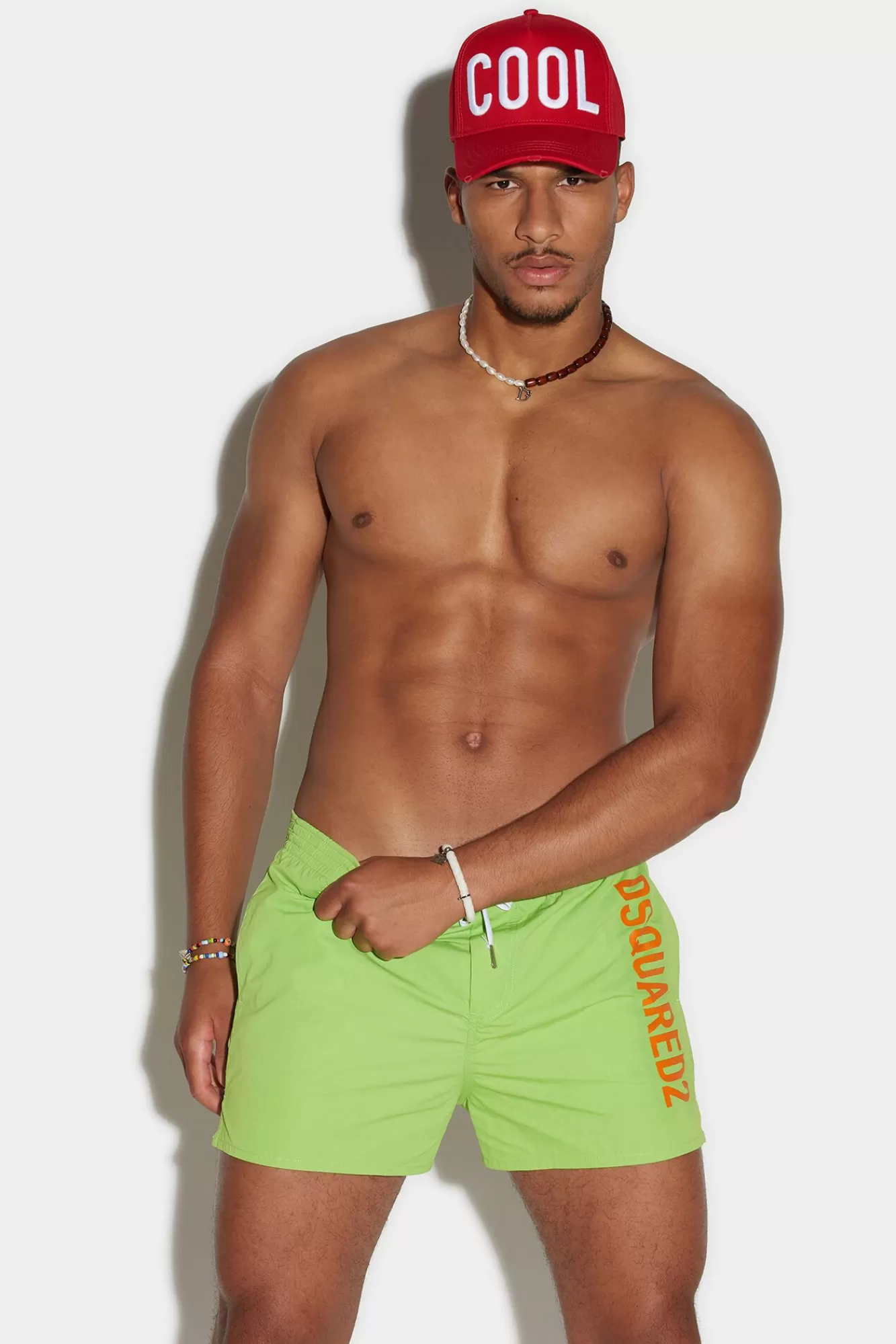 Technicolor Boxer Midi<Dsquared2 Flash Sale