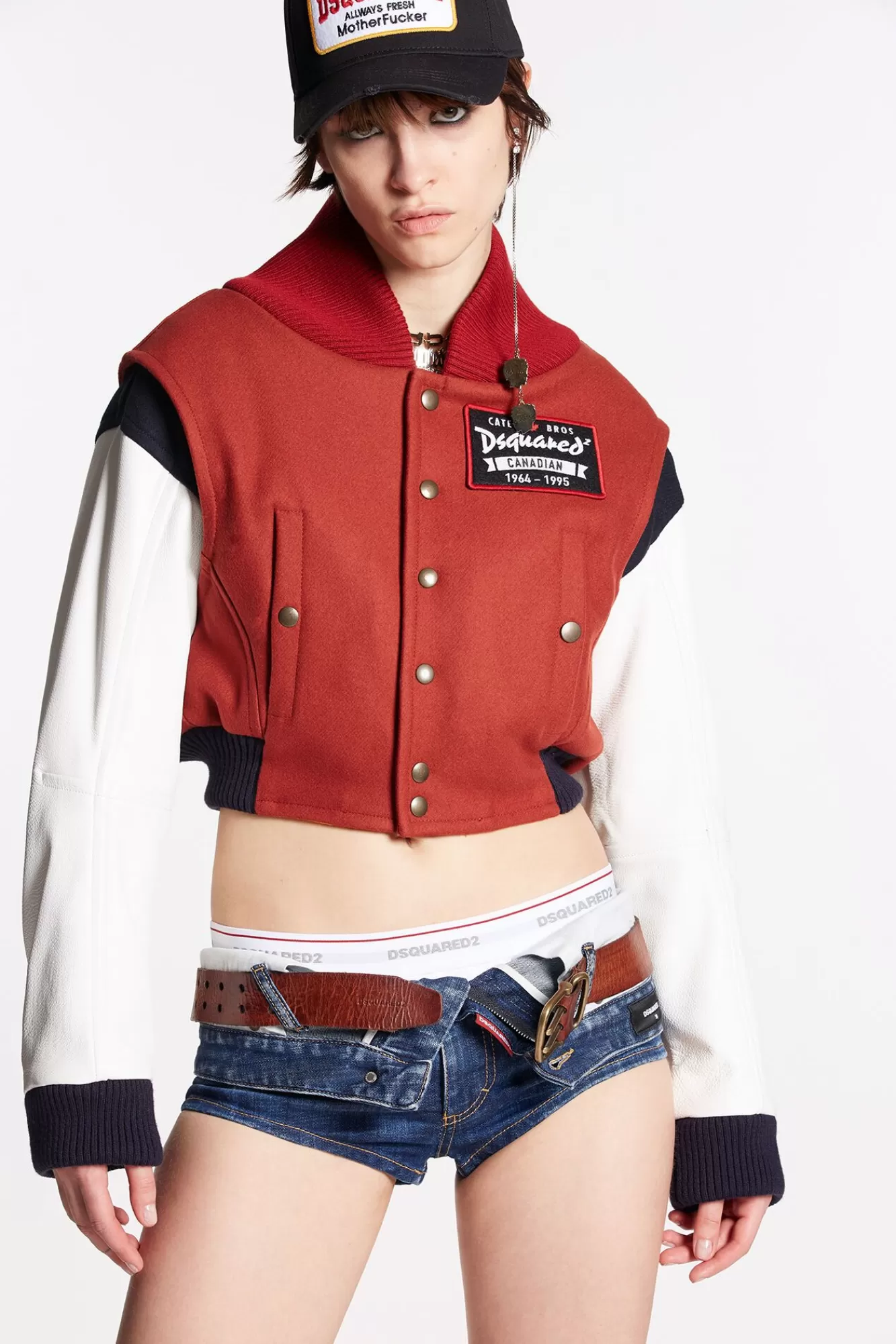 Varsity Bomber Jacket<Dsquared2 Discount