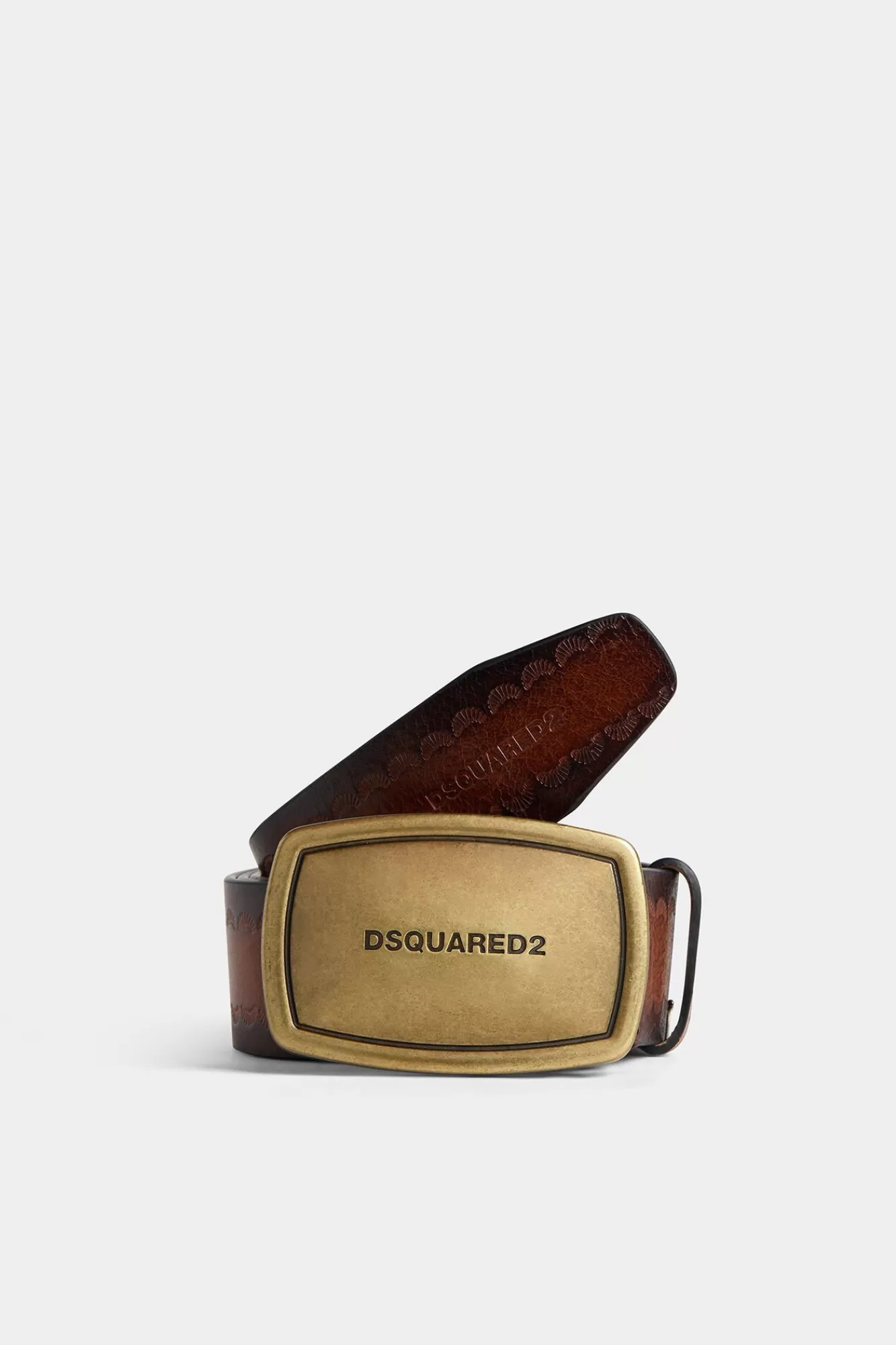 Vintage Plaque Belt<Dsquared2 Fashion