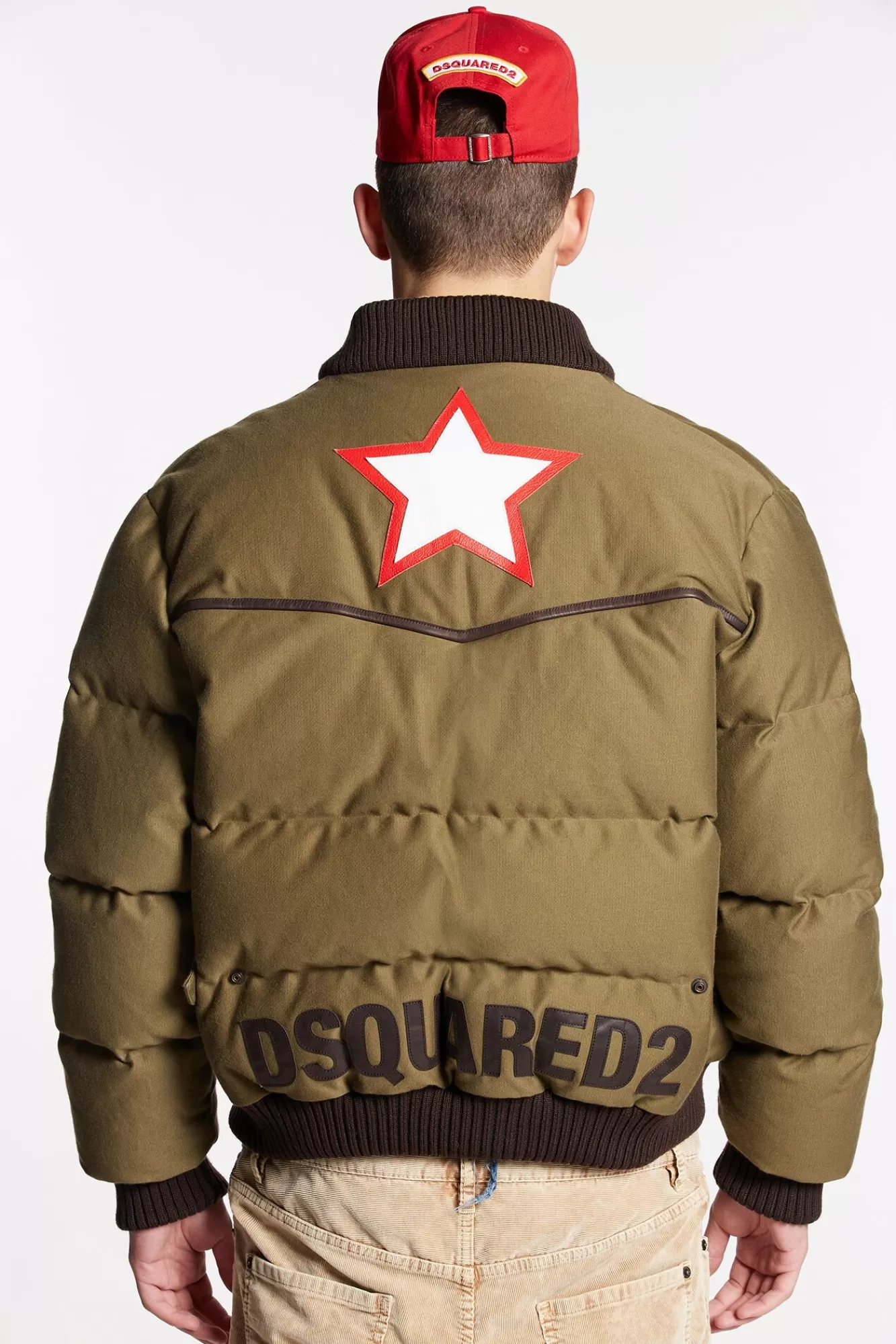 Western Puff Bomber Jacket<Dsquared2 Flash Sale