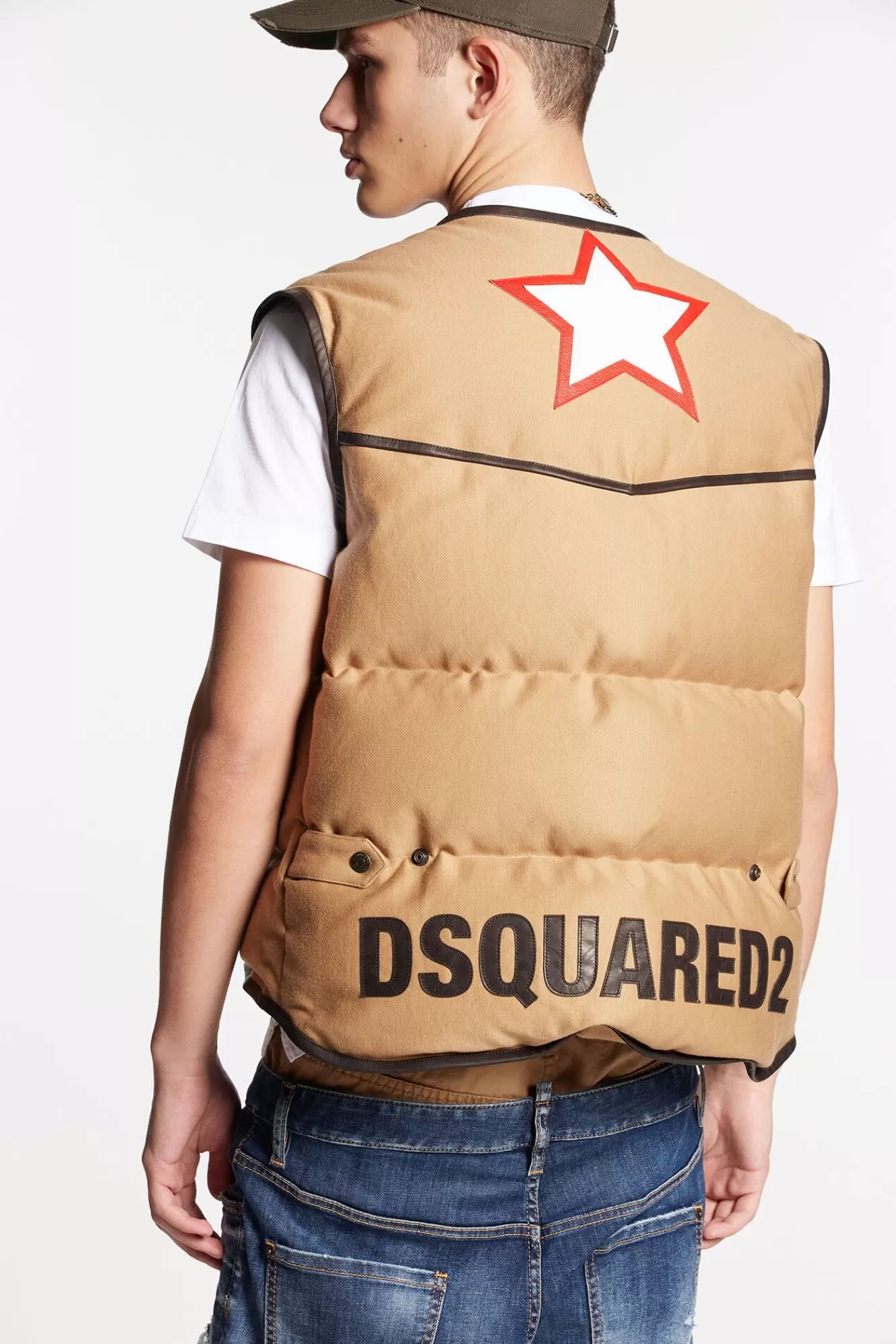 Western Puff Vest<Dsquared2 Outlet