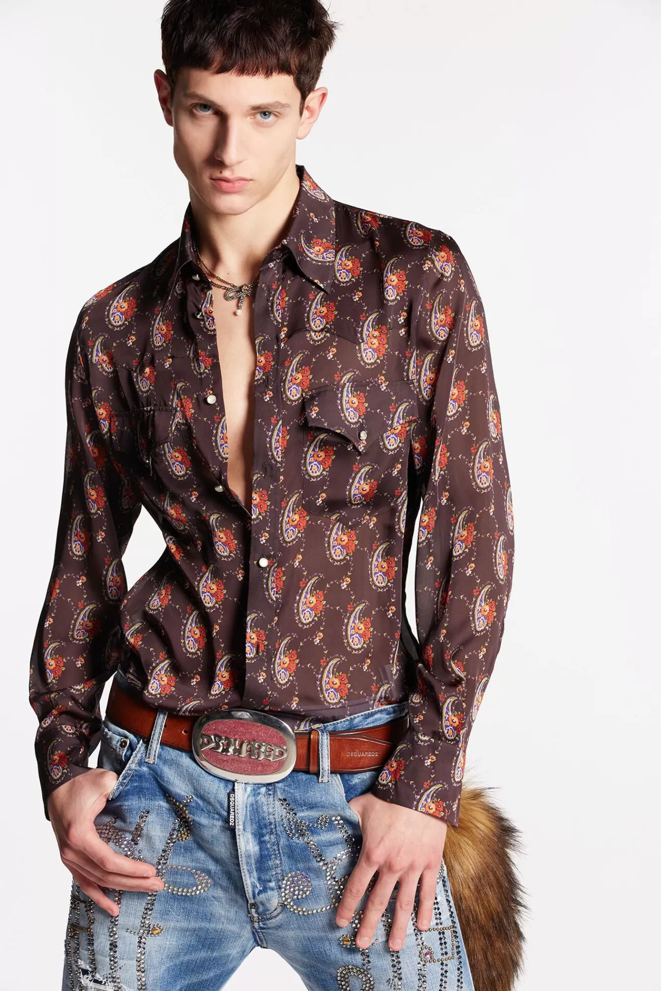 Western Shirt<Dsquared2 Hot